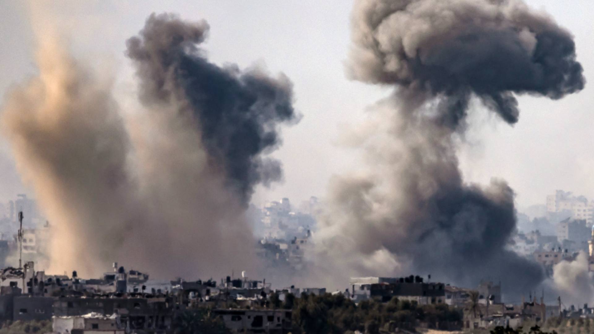 الصورة من قصف الاحتلال لقطاع غزة