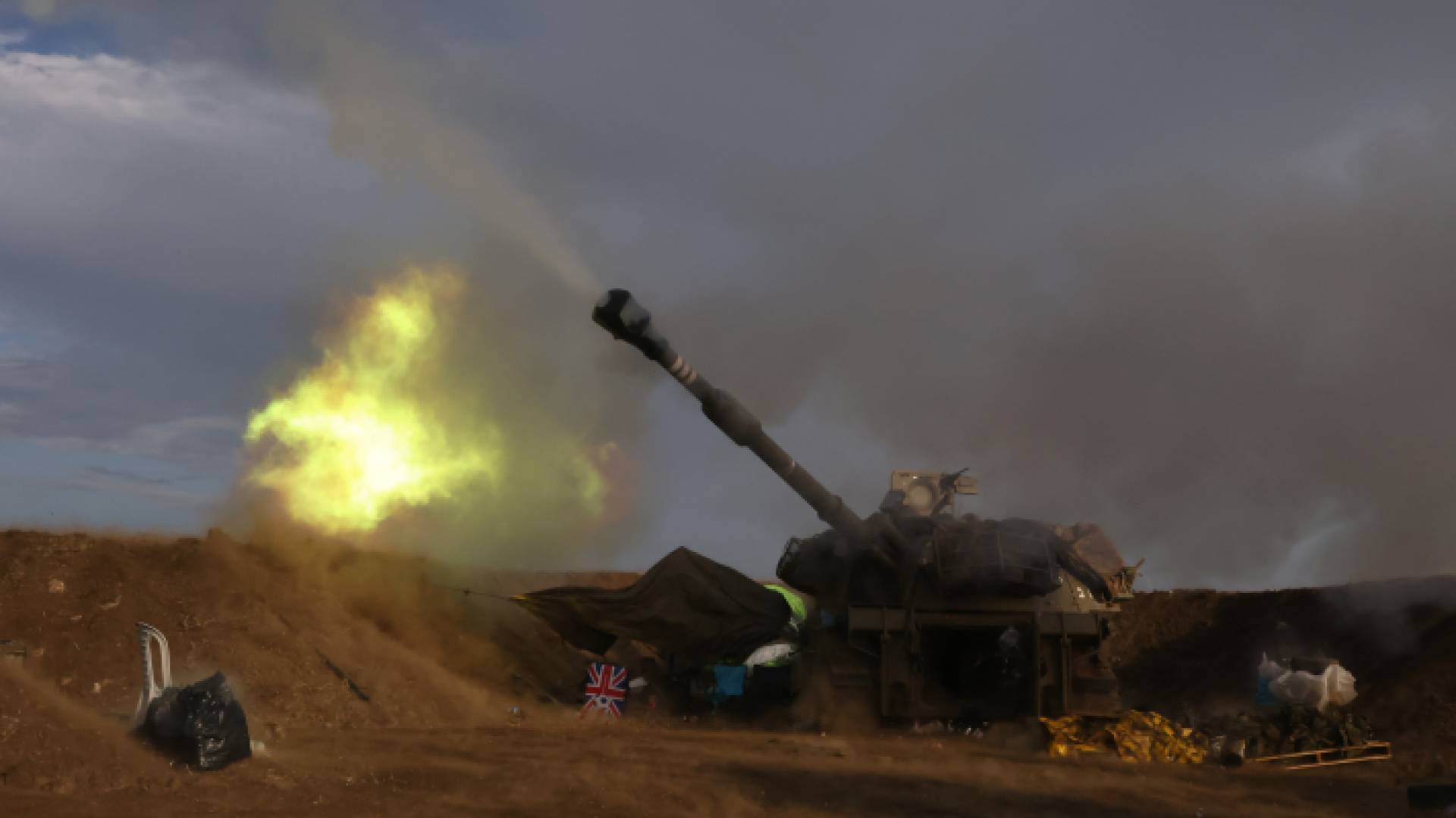 آلية عسكرية تابعة للاحتلال الإسرائيلي