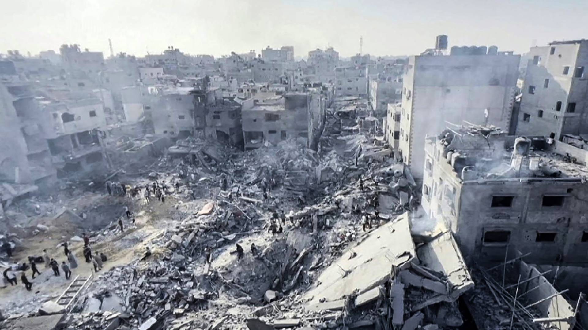 الصورة من قصف الاحتلال لقطاع غزة