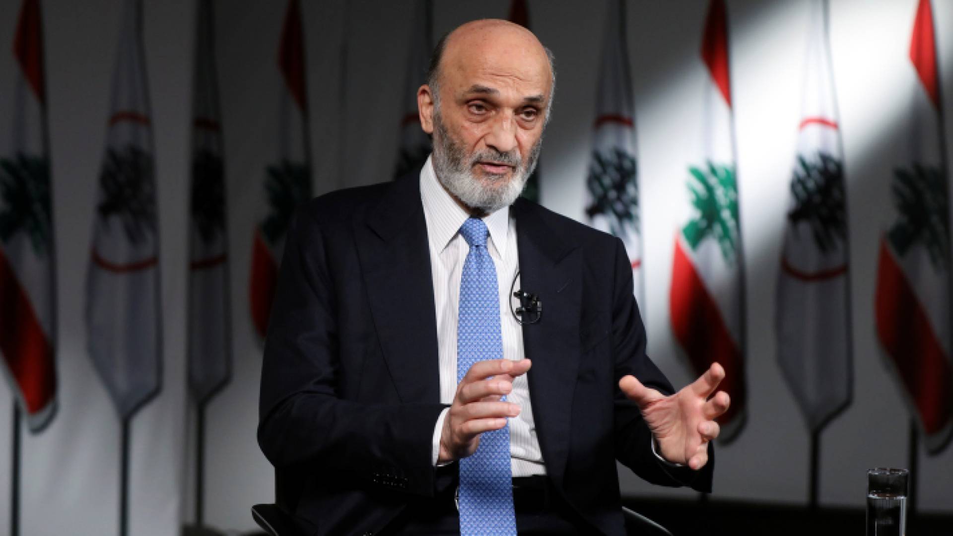 رئيس حزب القوات اللبنانية سمير جعجع