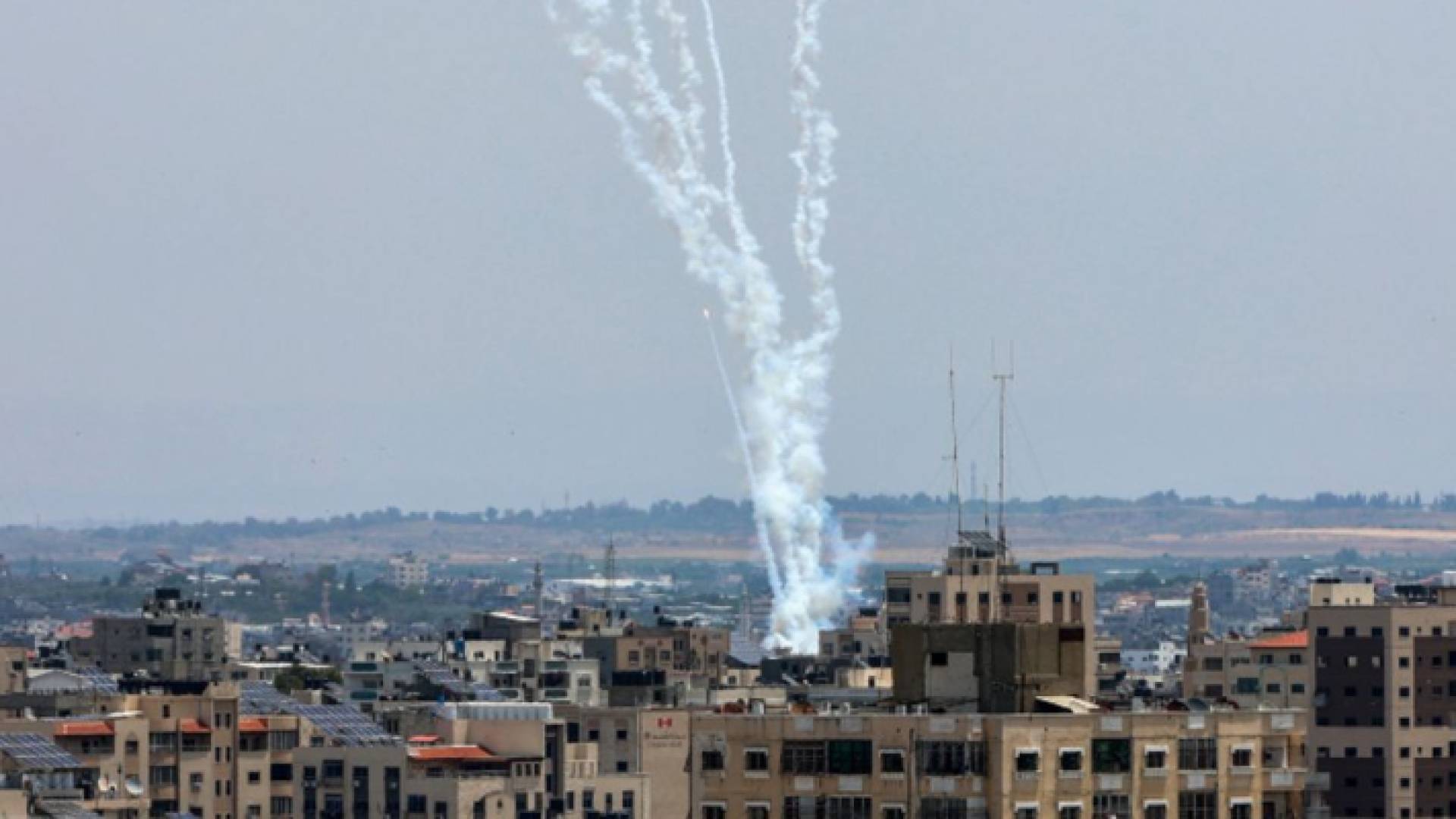 رشقات صاروخية من قطاع غزة