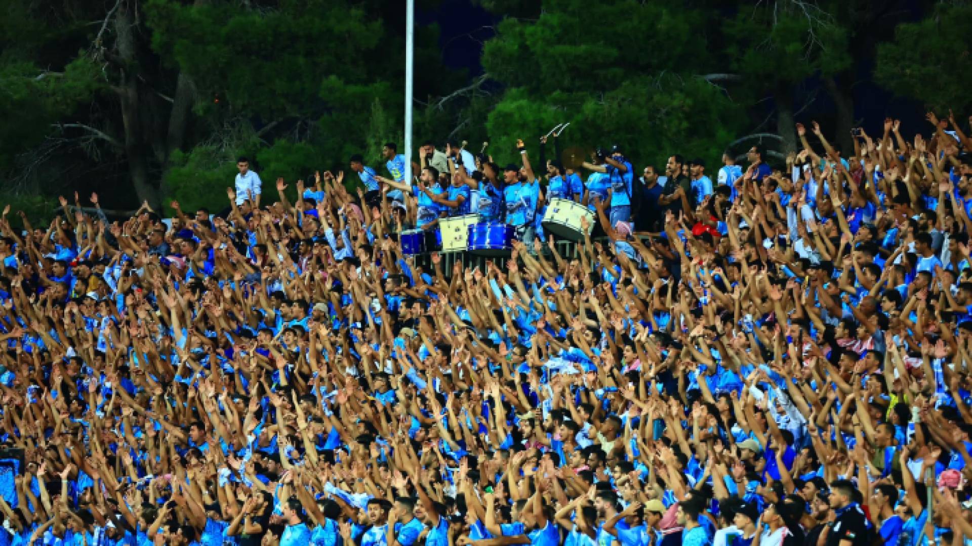 من مباراة الفيصلي وناساف كارشي