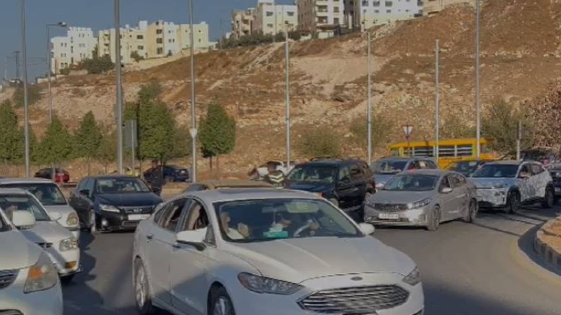 أزمة سير في عبدون
