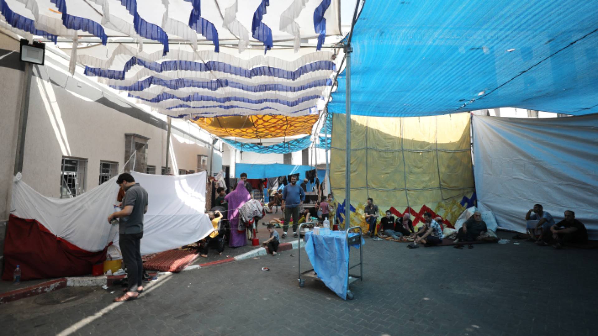 مستشفى في قطاع غزة