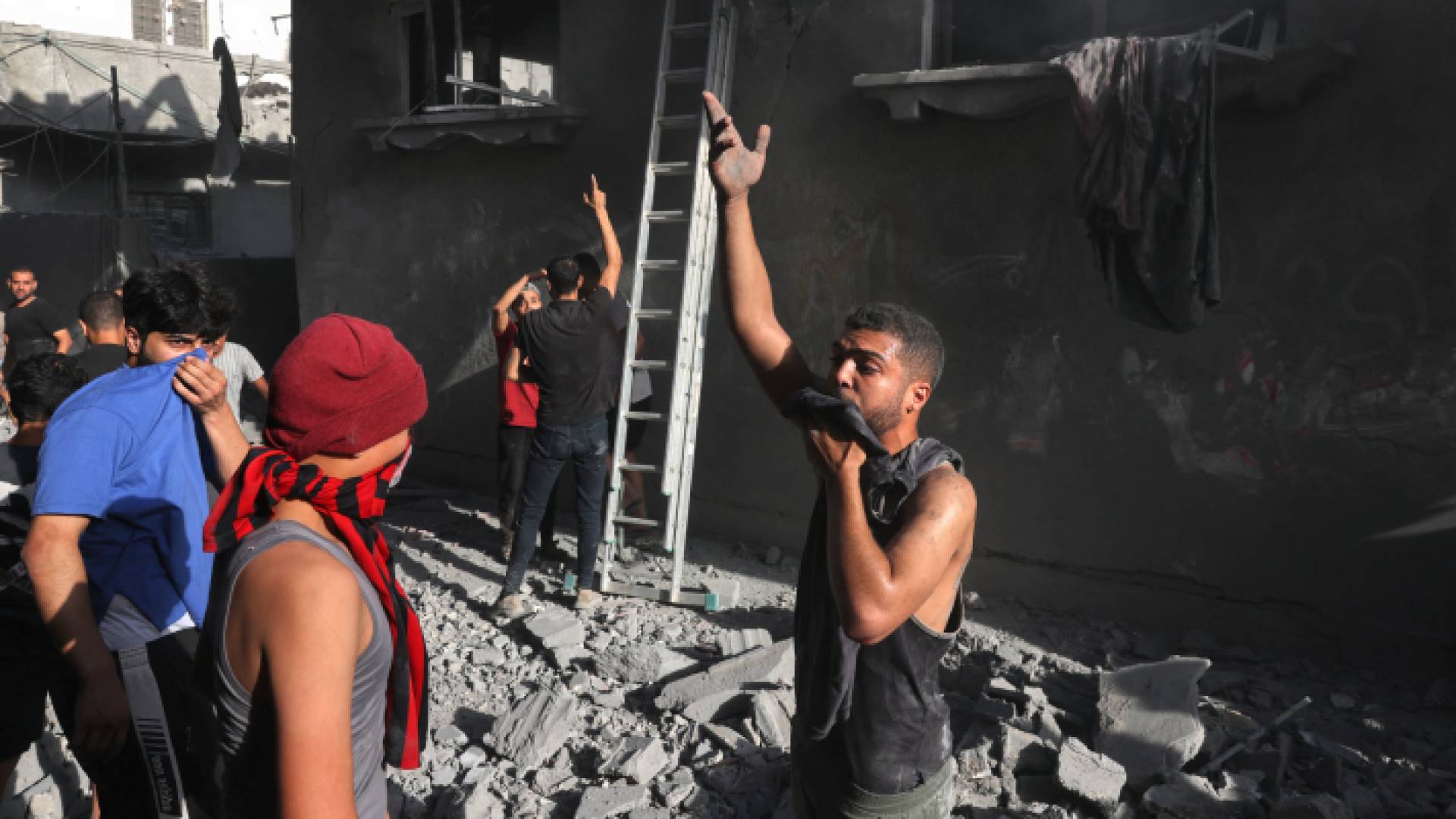 استهداف الفلسطينيين في غزة