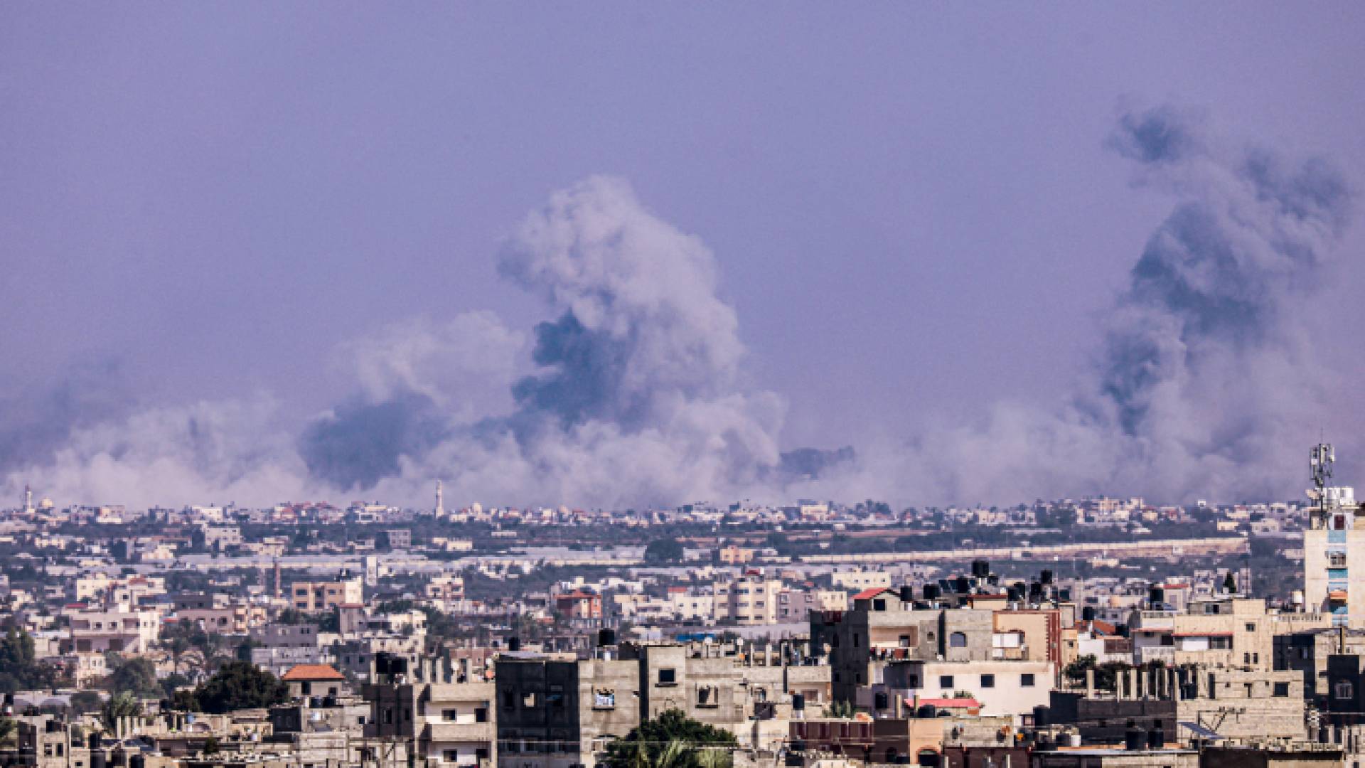 الصورة من قصف الاحتلال لقطاع غزة