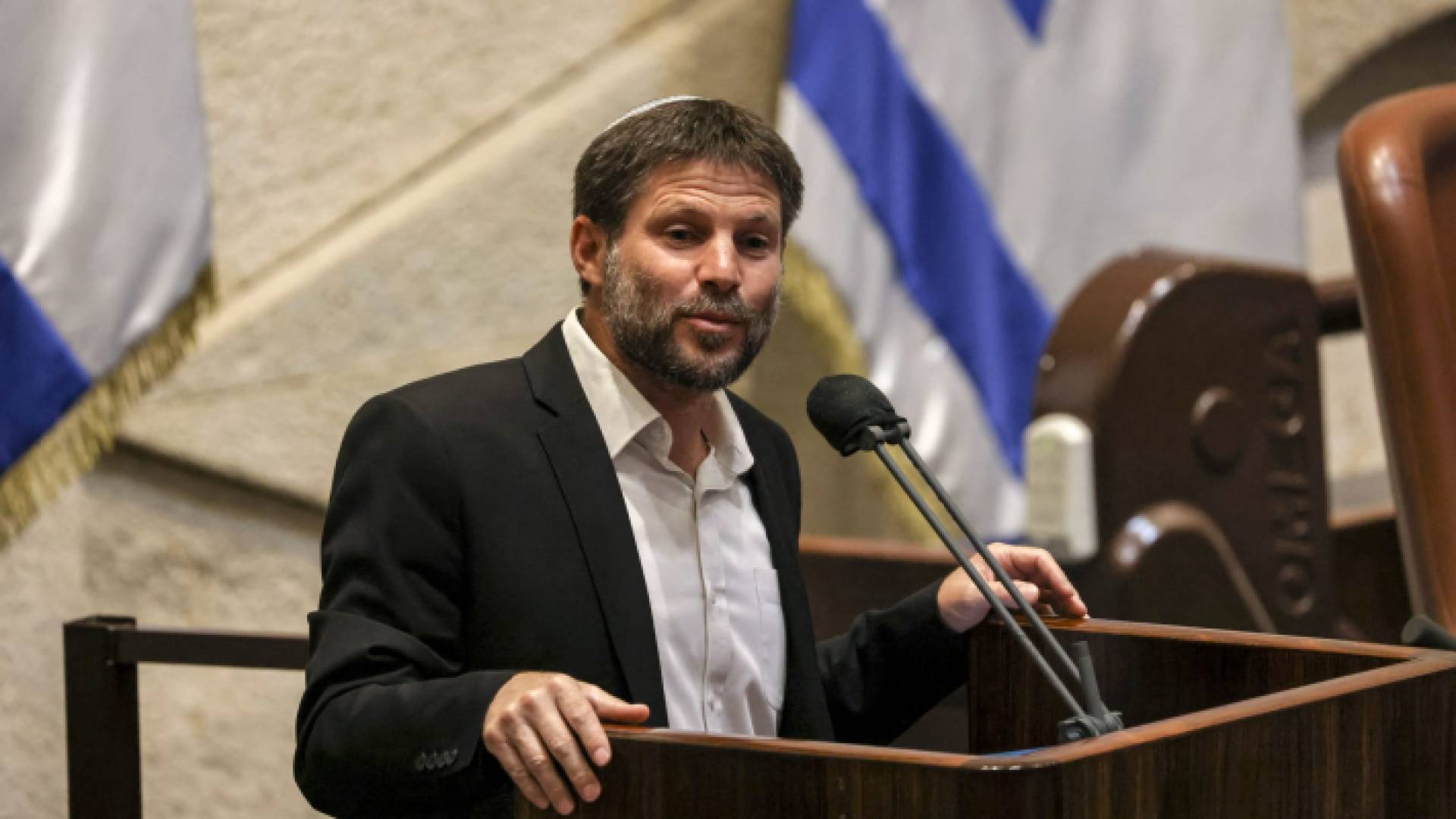 وزير المالية في حكومة الاحتلال الإسرائيلي المتطرف بتسلئيل سموتريتش