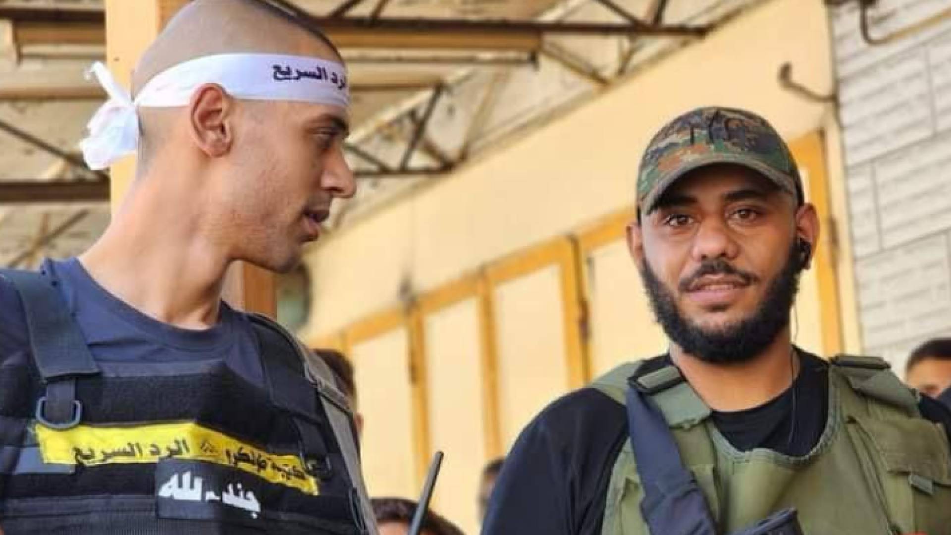 قائد كتيبة طولكرم التابعة لكتائب شهداء الأقصى جهاد شحادة وقائد كتائب القسام في طولكرم عز عواد