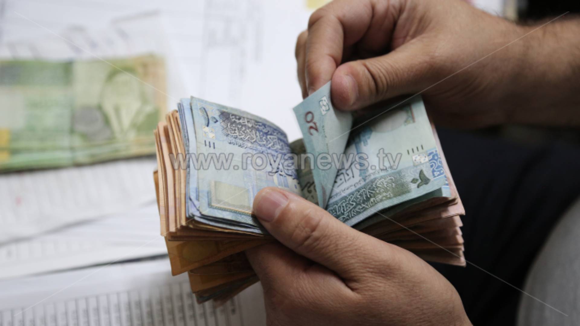 عملة ورقية أردنية