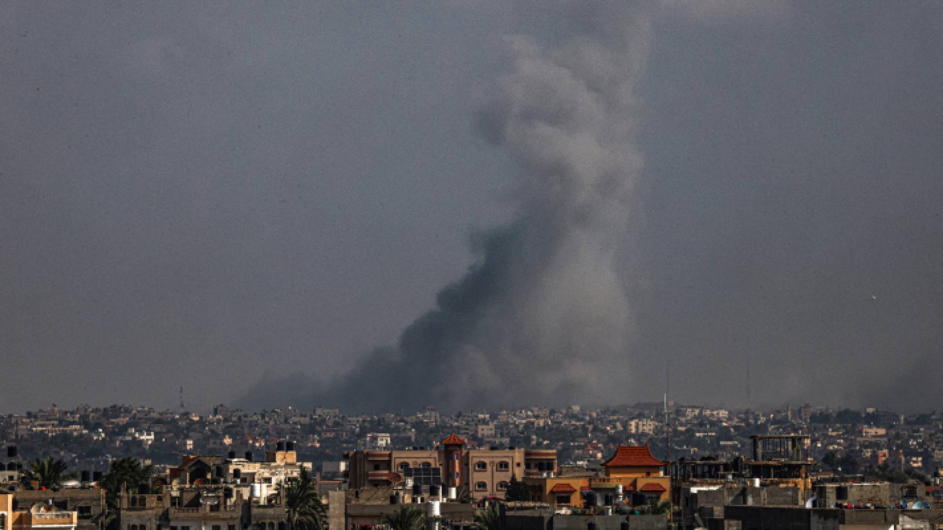 الصورة من قصف الاحتلال لقطاع غزة