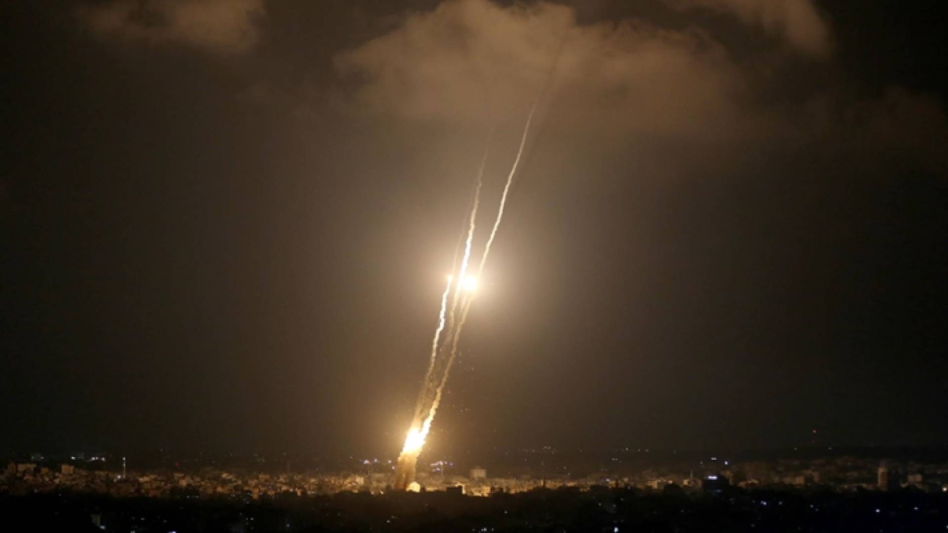 رشقات صاروخية من غزة