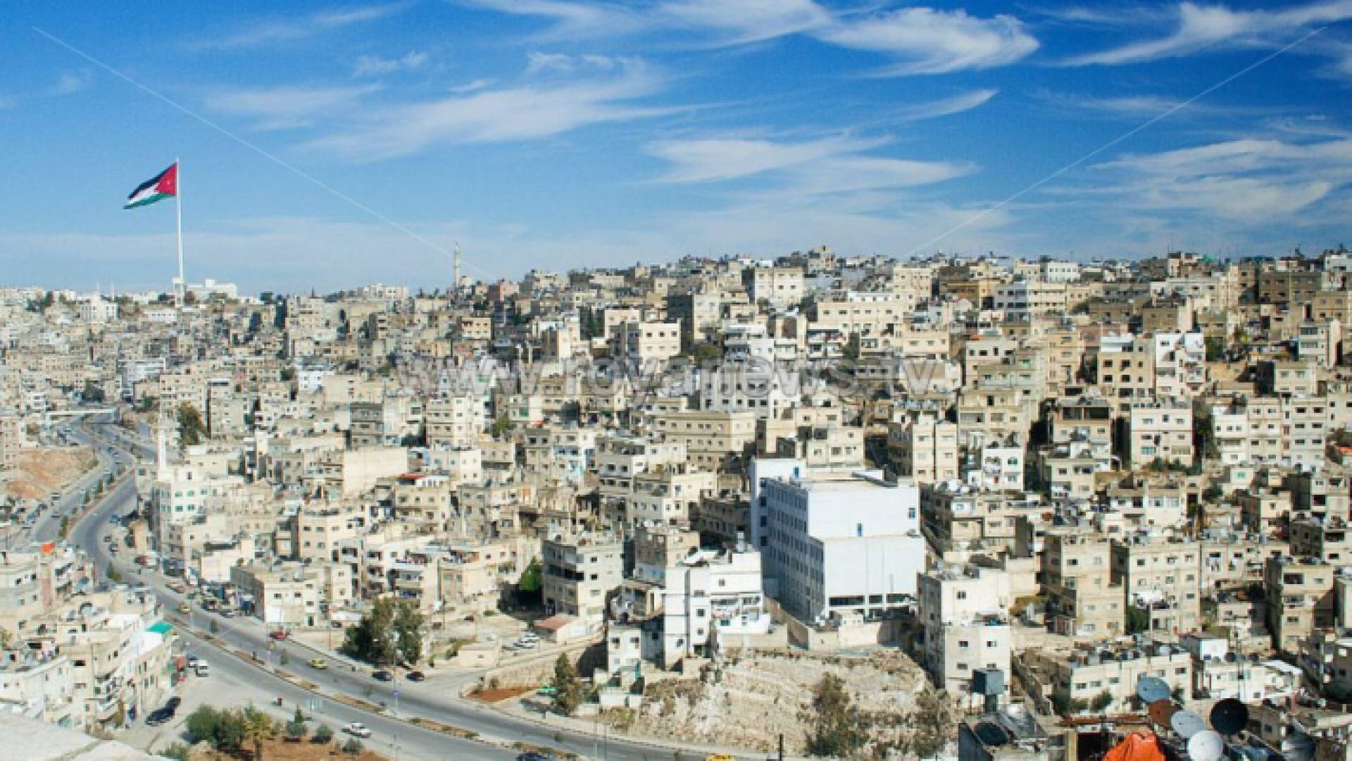 منظر عام للعاصمة عمان