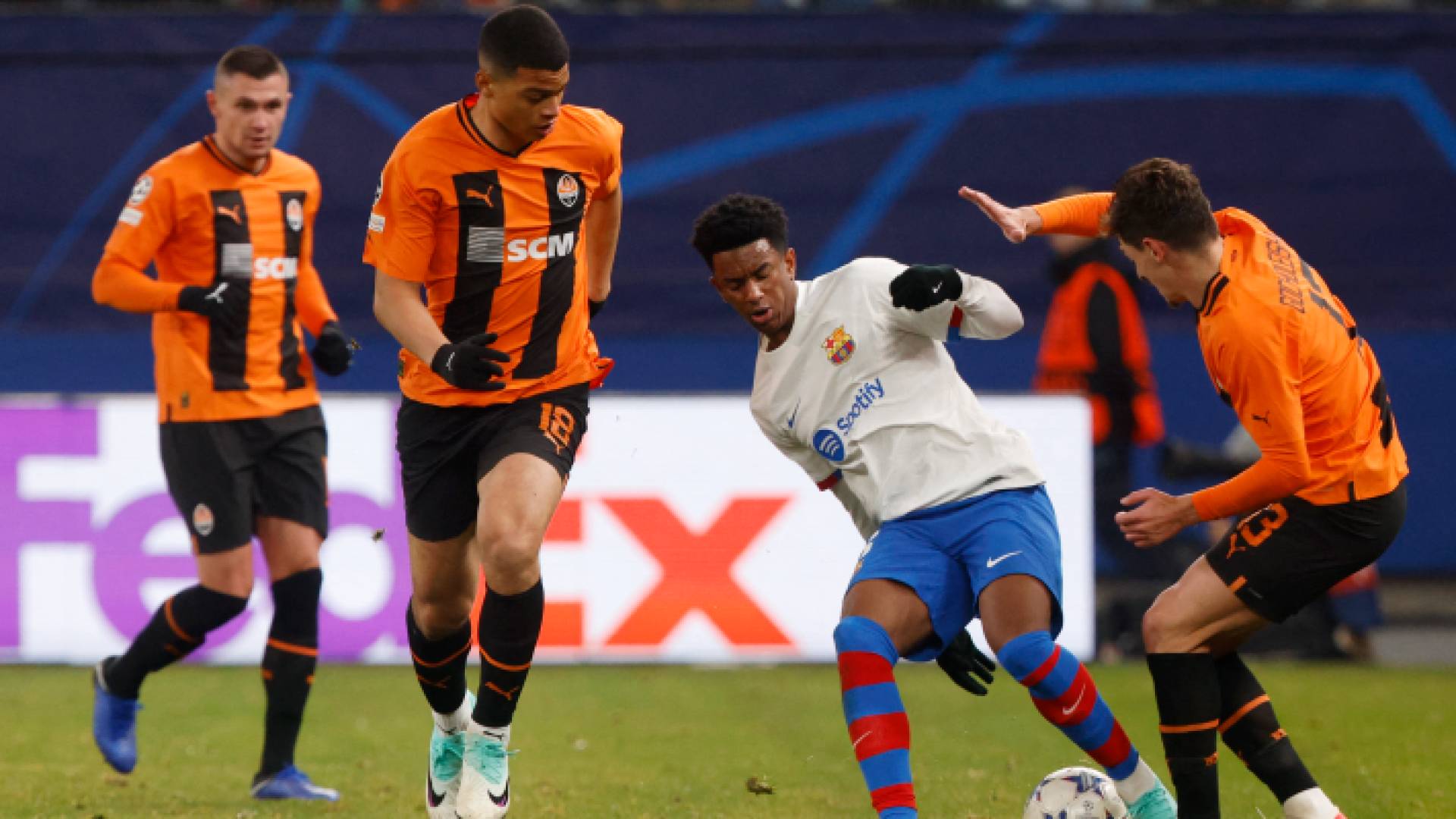 من المباراة