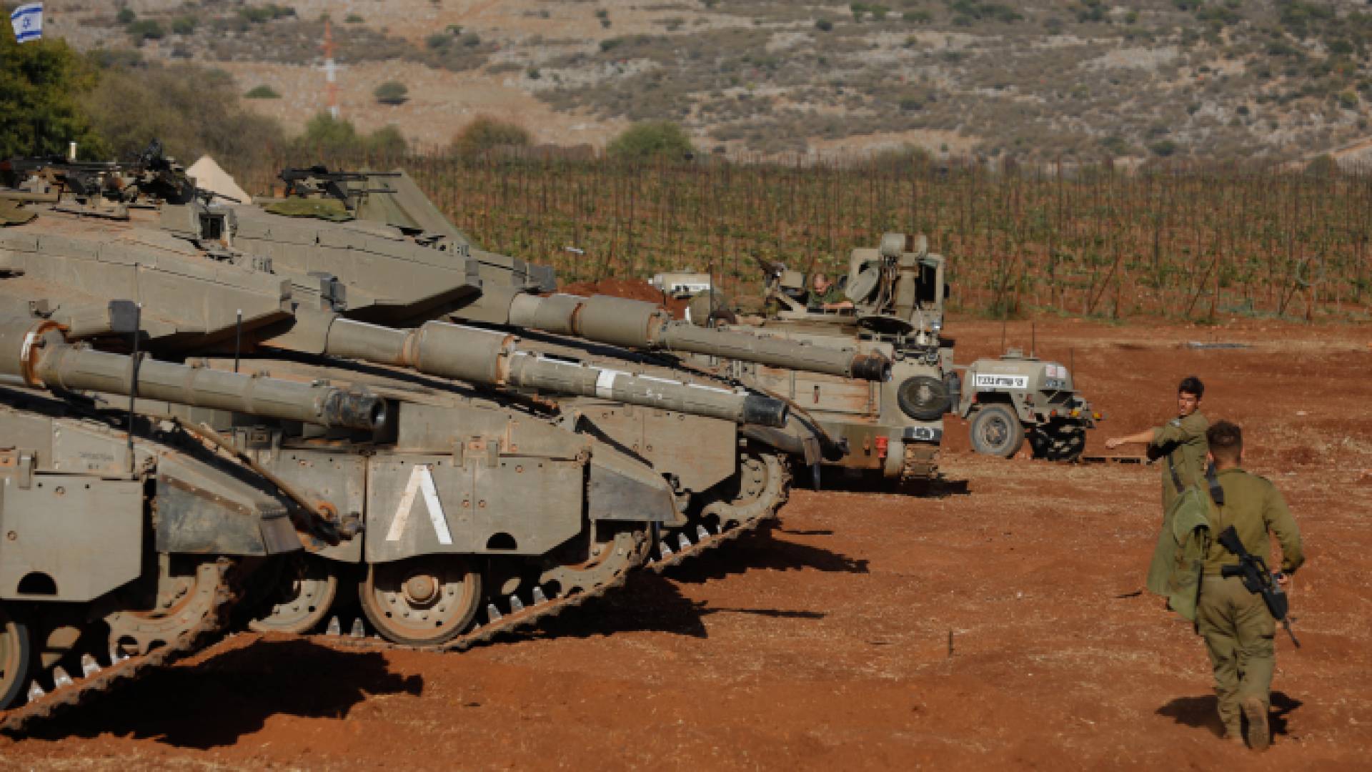 دبابات لجيش الاحتلال