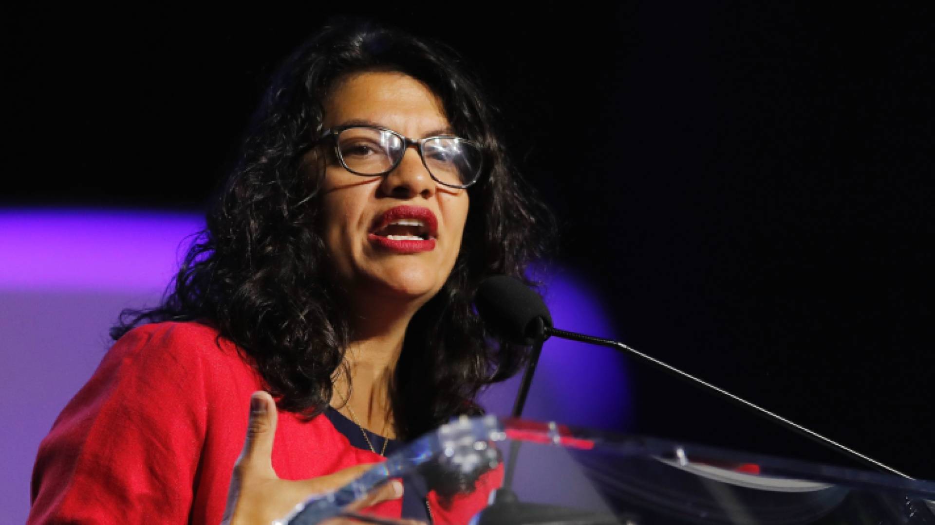 النائبة في الكونغرس الأمريكي رشيدة طليب