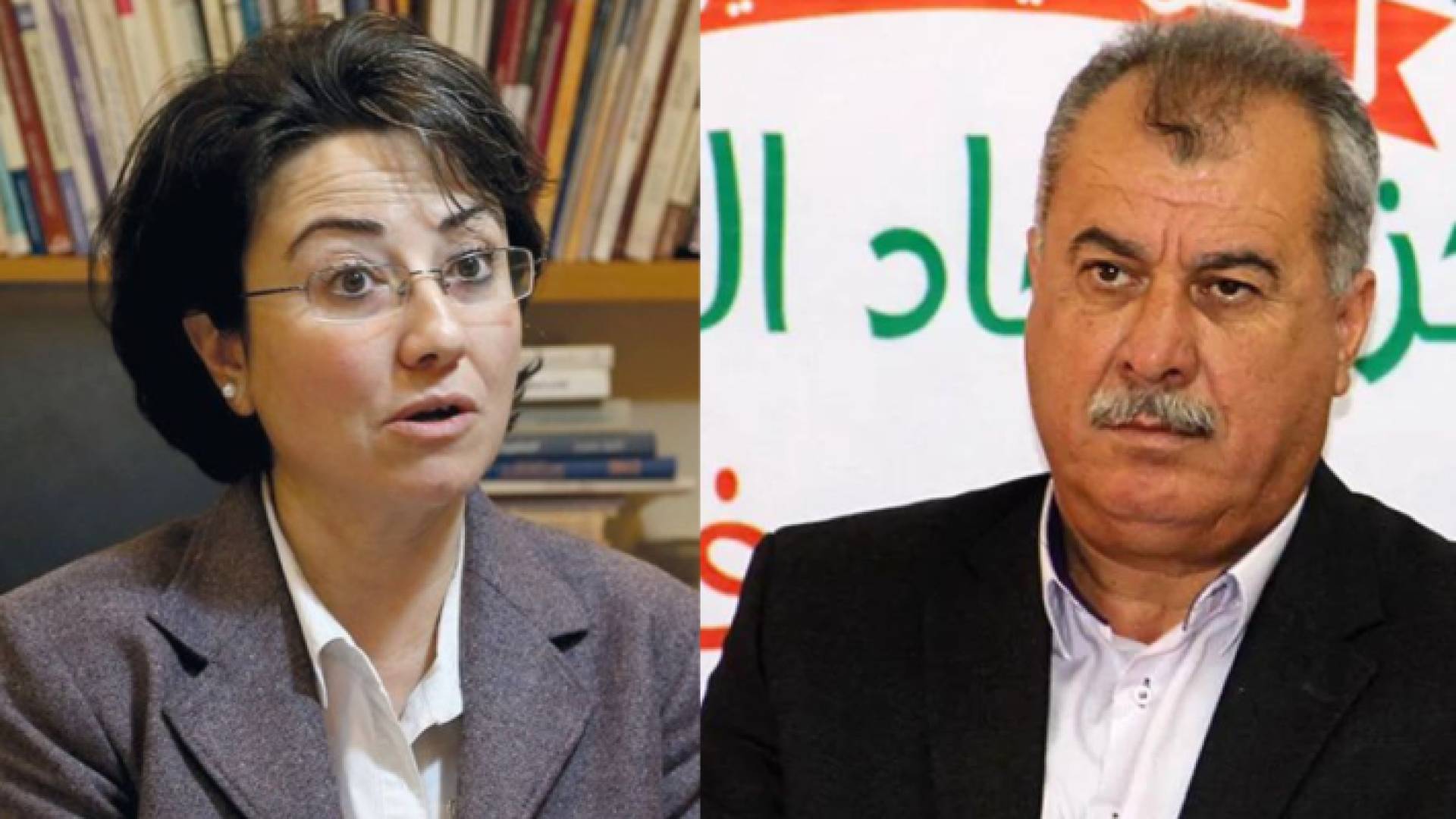 محمد بركة وحنين زعبي