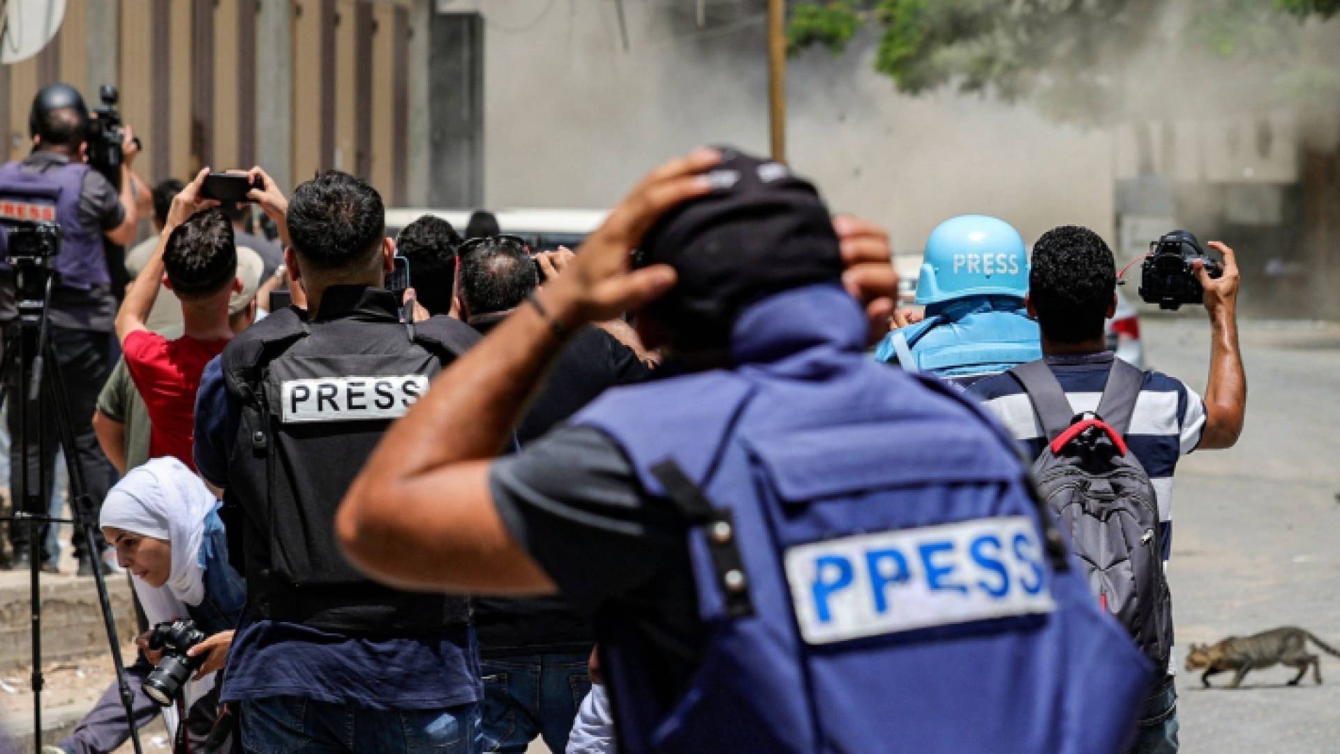 صحفيون في قطاع غزة