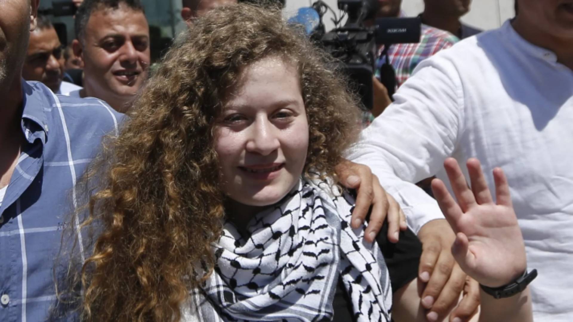 الناشطة الفلسطينية عهد التميمي