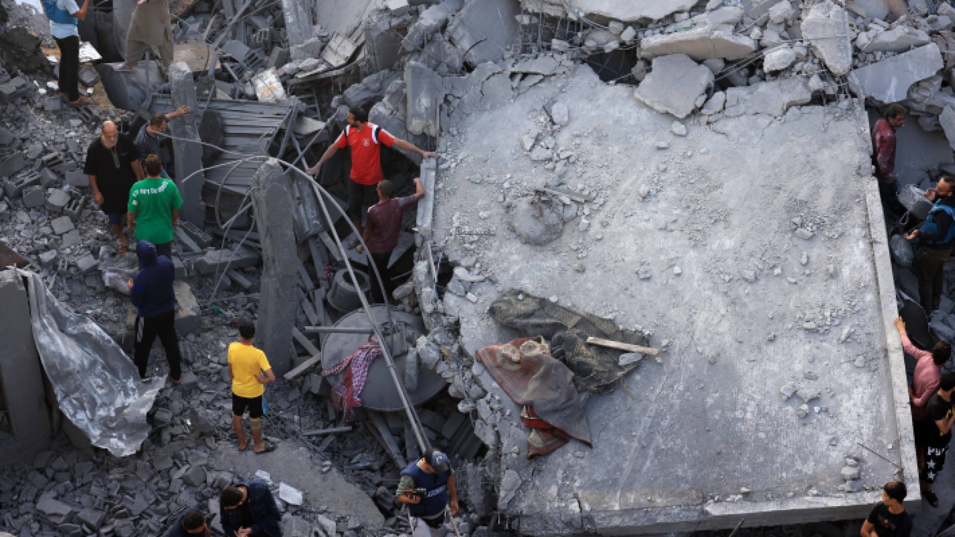 اثار العدوان على غزة