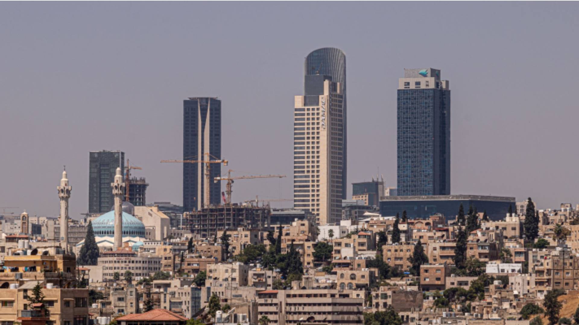 جانب من العاصمة عمان