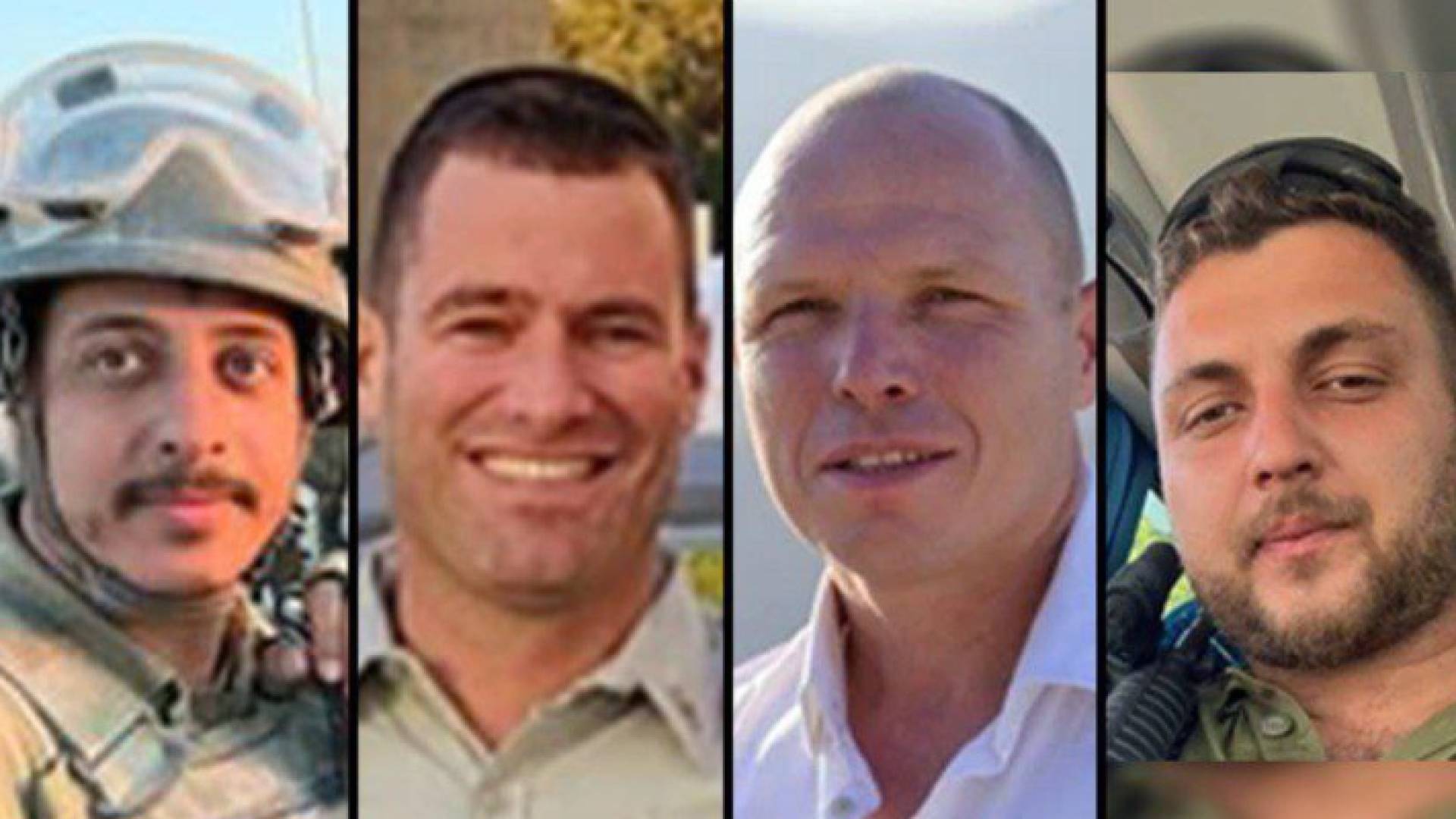 الجنود الأربعة من جيش الاحتلال الذين قتلوا بانفجار نفق ملغوم في بيت حانون