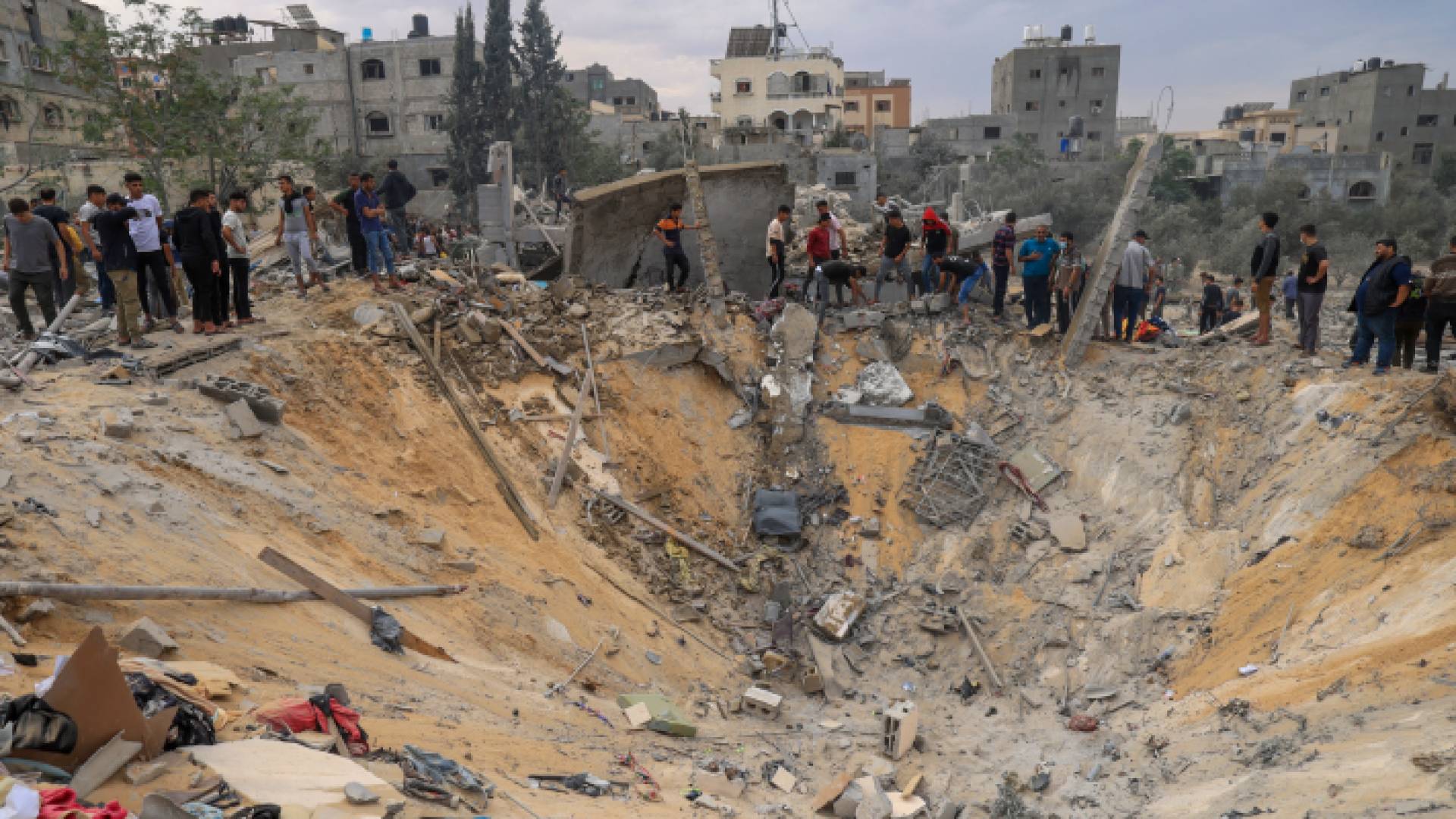 آثار العدوان على غزة