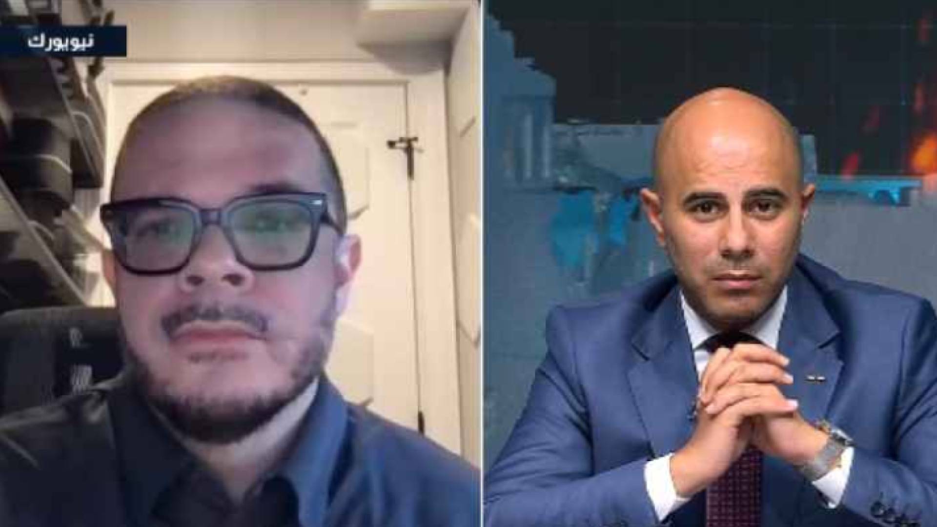 النشاط الأمريكي شون كينغ خلال حديثه لبرنامج نبض البلد عبر رؤيا