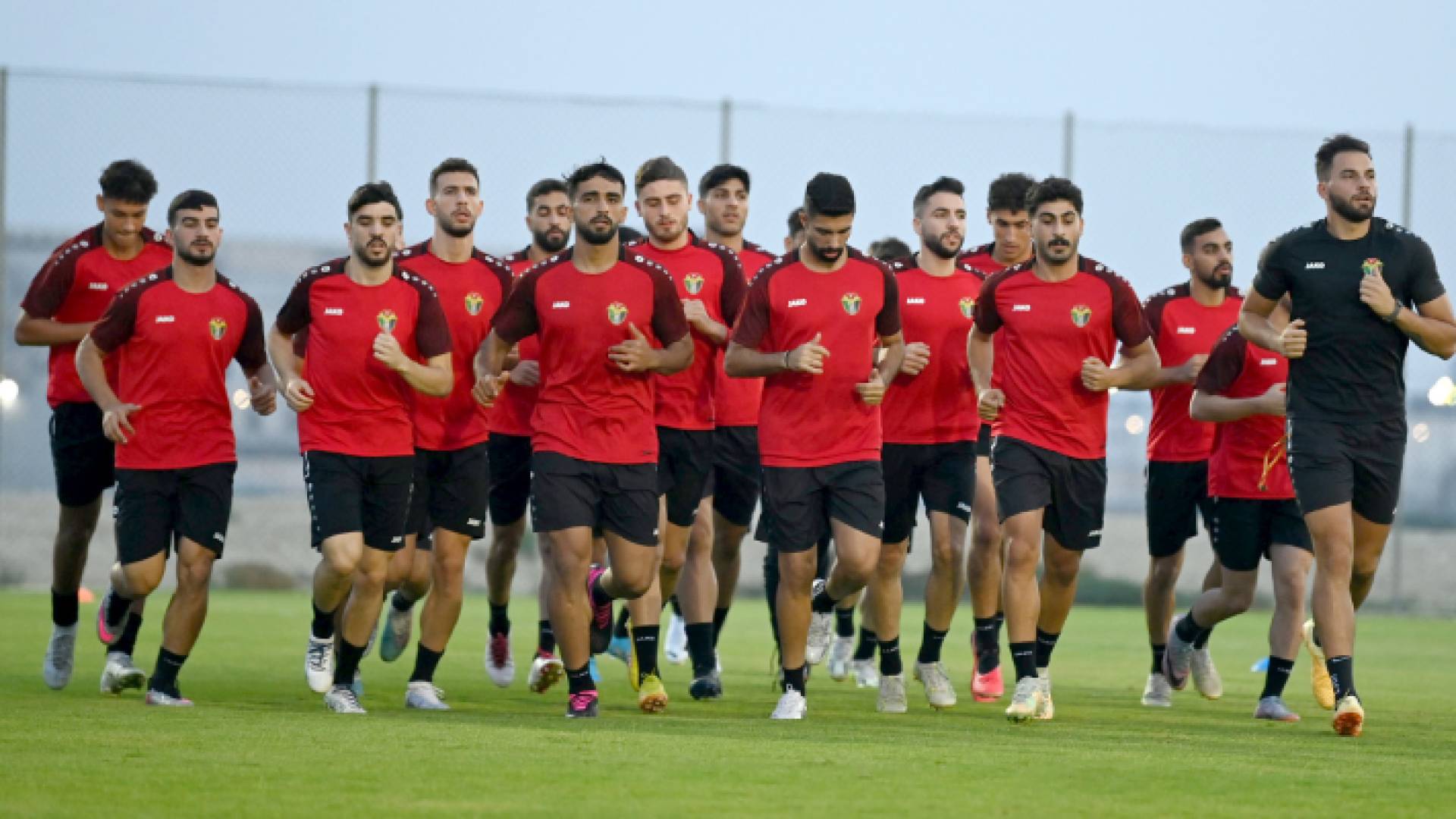 من تدريبات المنتخب الوطني