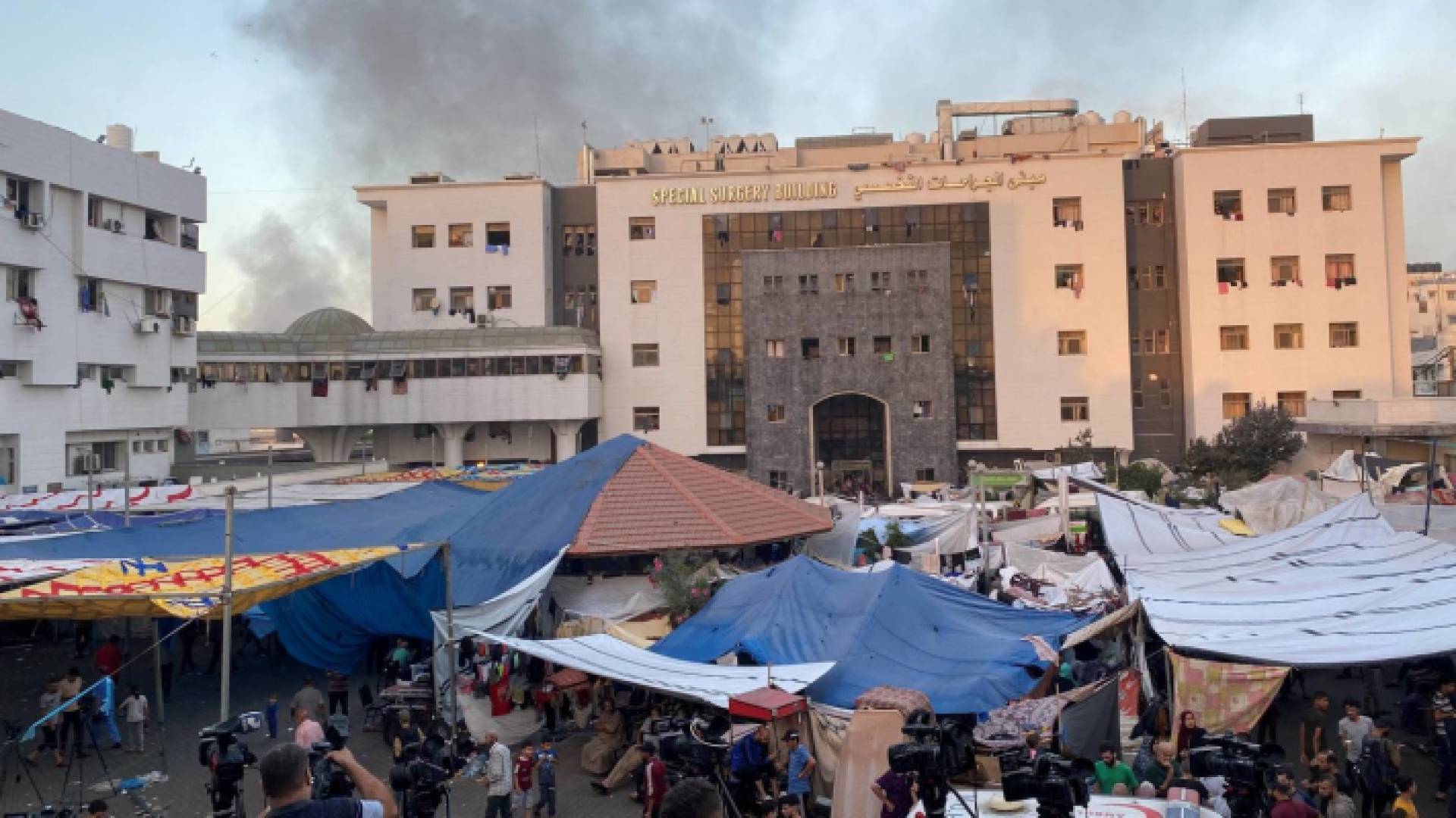 مجمع الشفاء الطبي في قطاع غزة