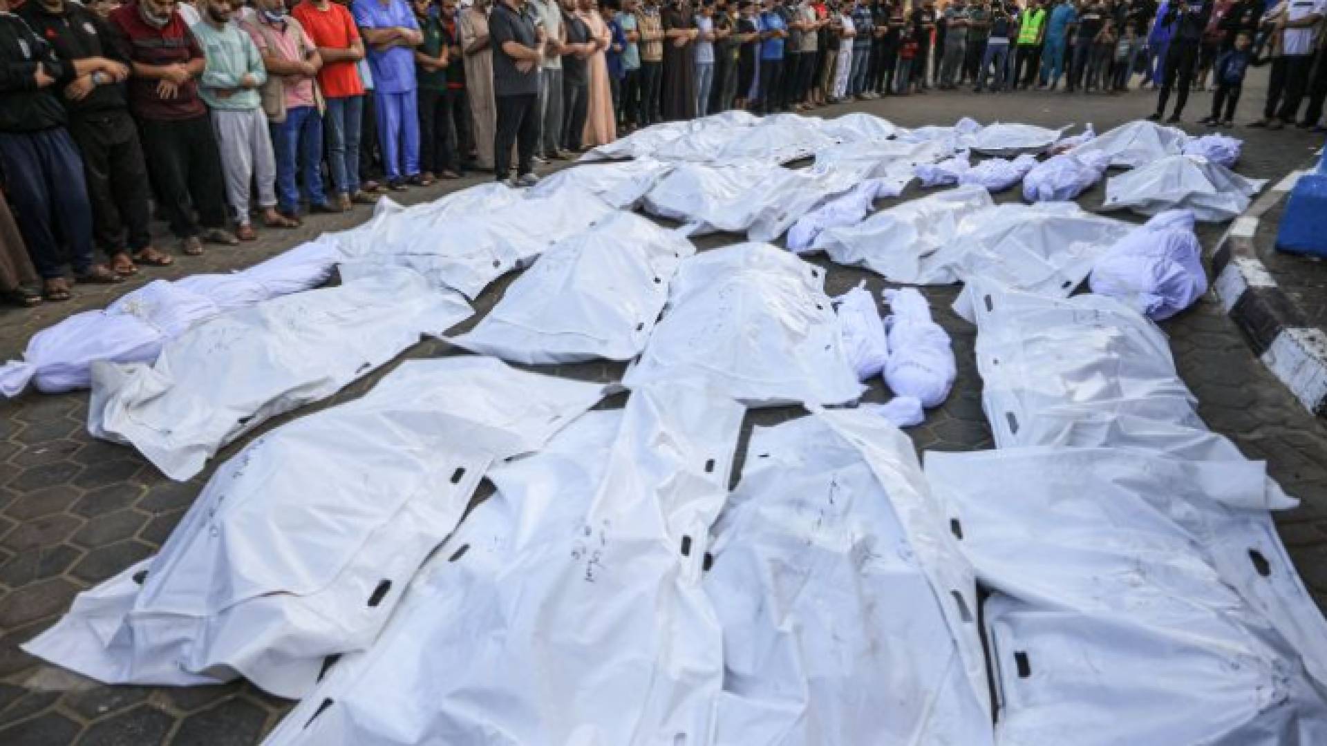 الصلاة على شهداء غزة