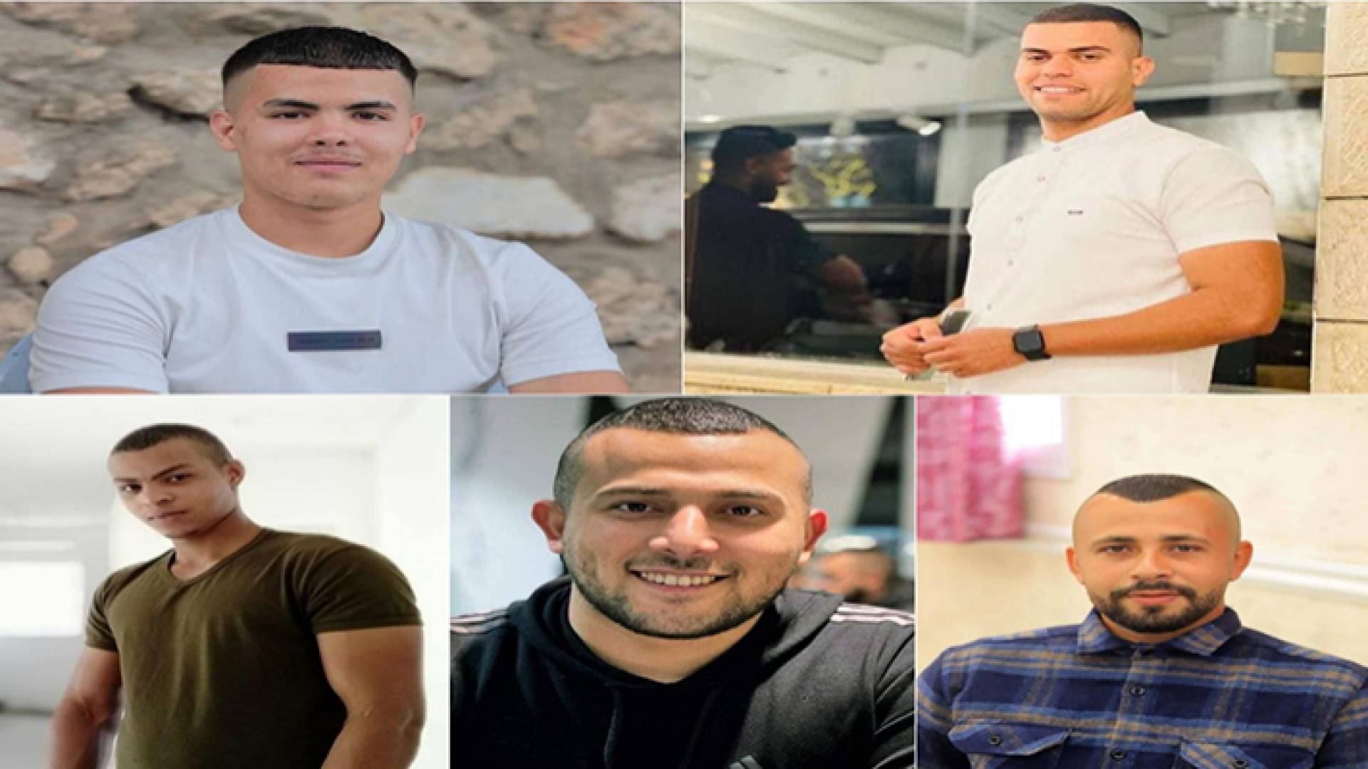 الشهداء الـ5 في طولكرم