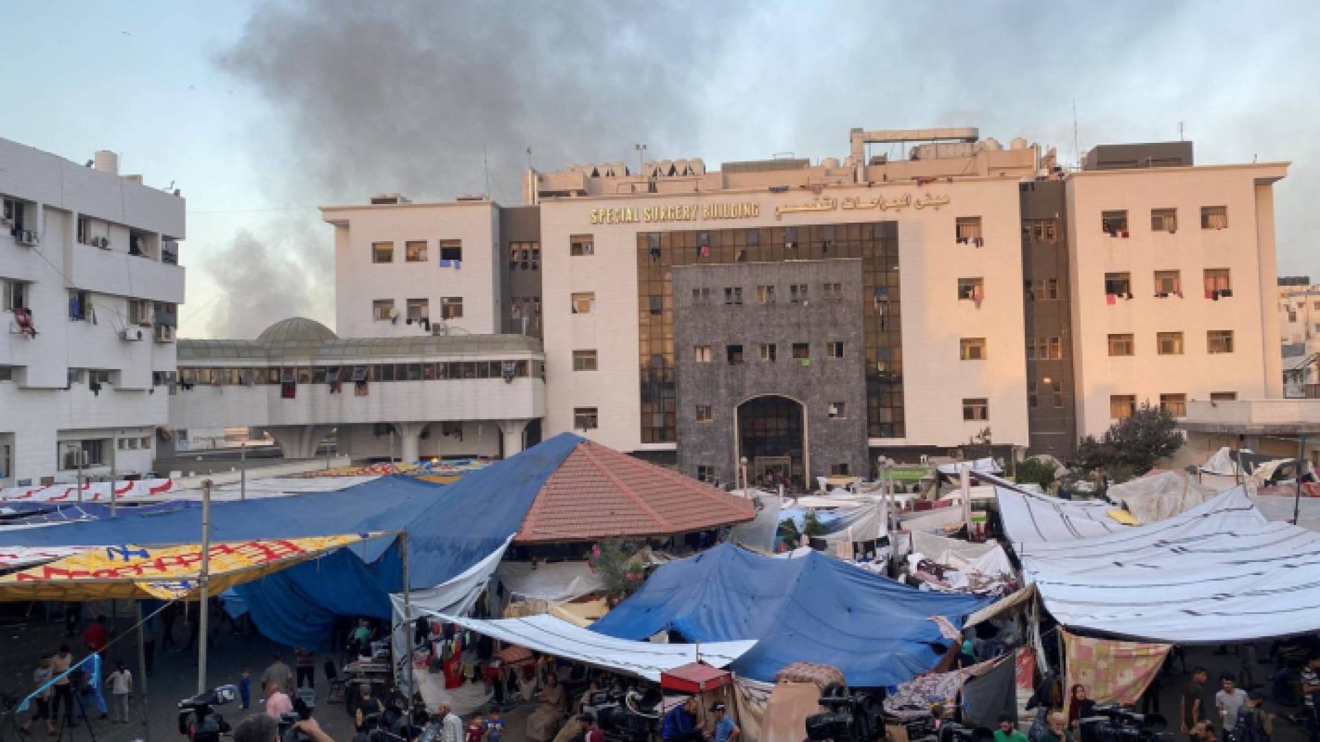 مجمع الشفاء الطبي في قطاع غزة