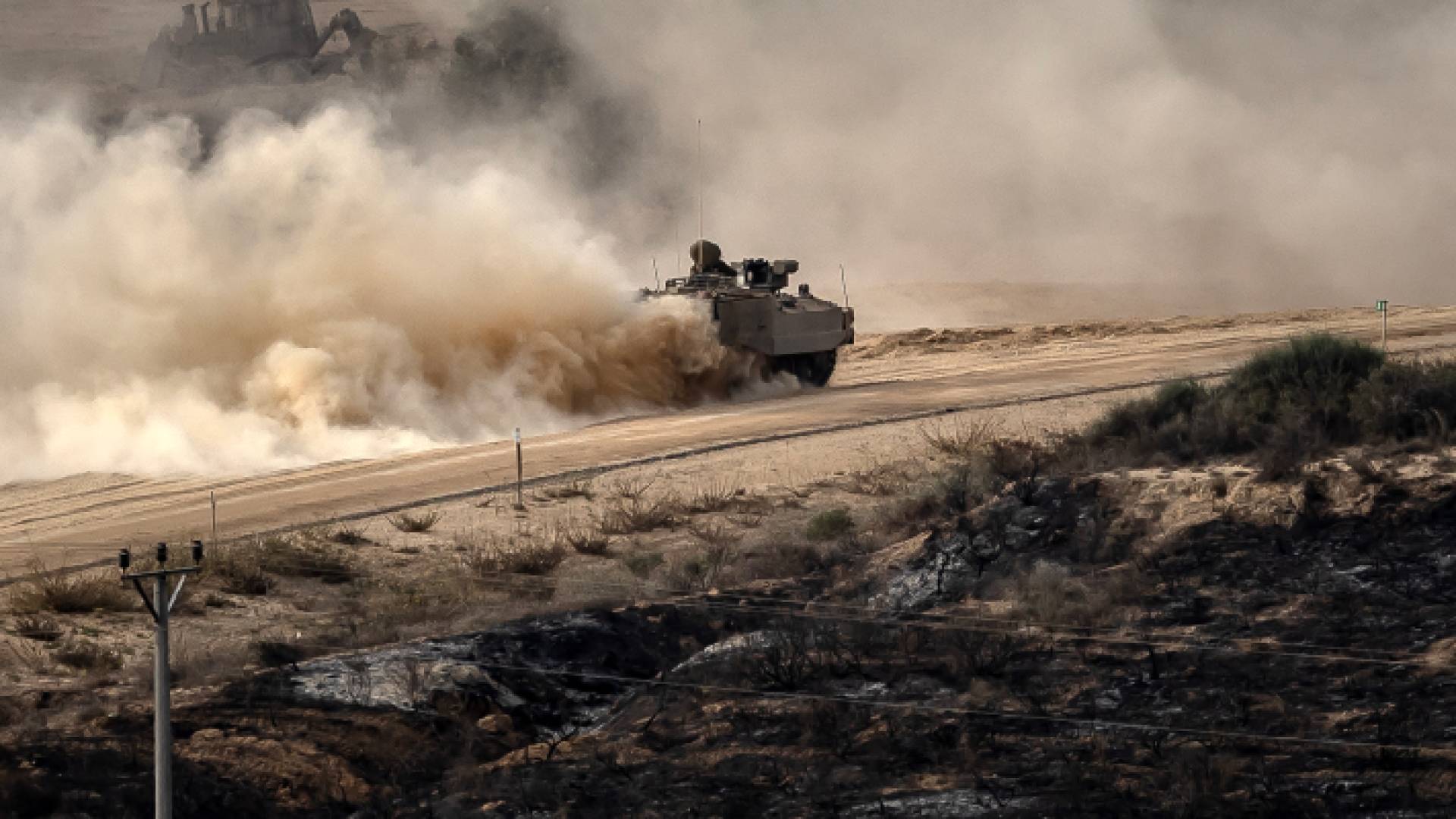 دبابة تابعة للاحتلال الإسرائيلي