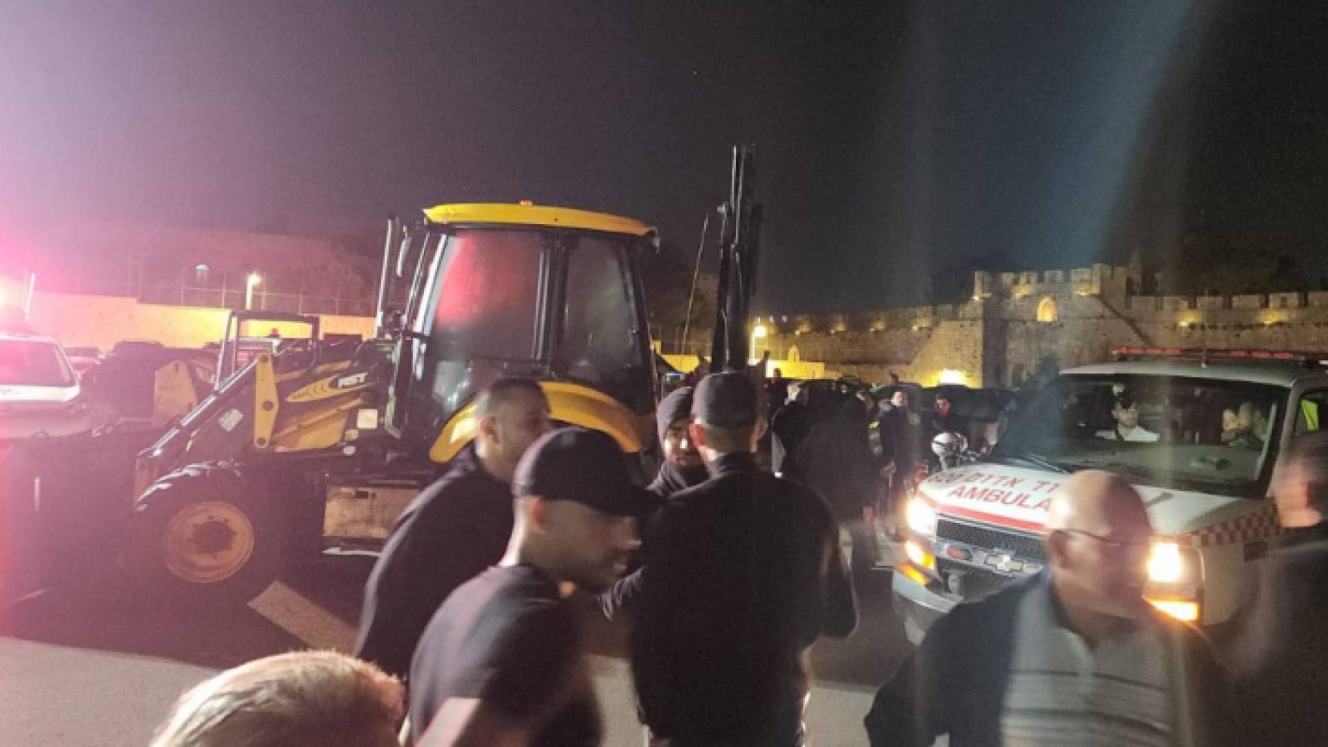 الصورة من اقتحام الاحتلال للحي الأرمني في البلدة القديمة بالقدس