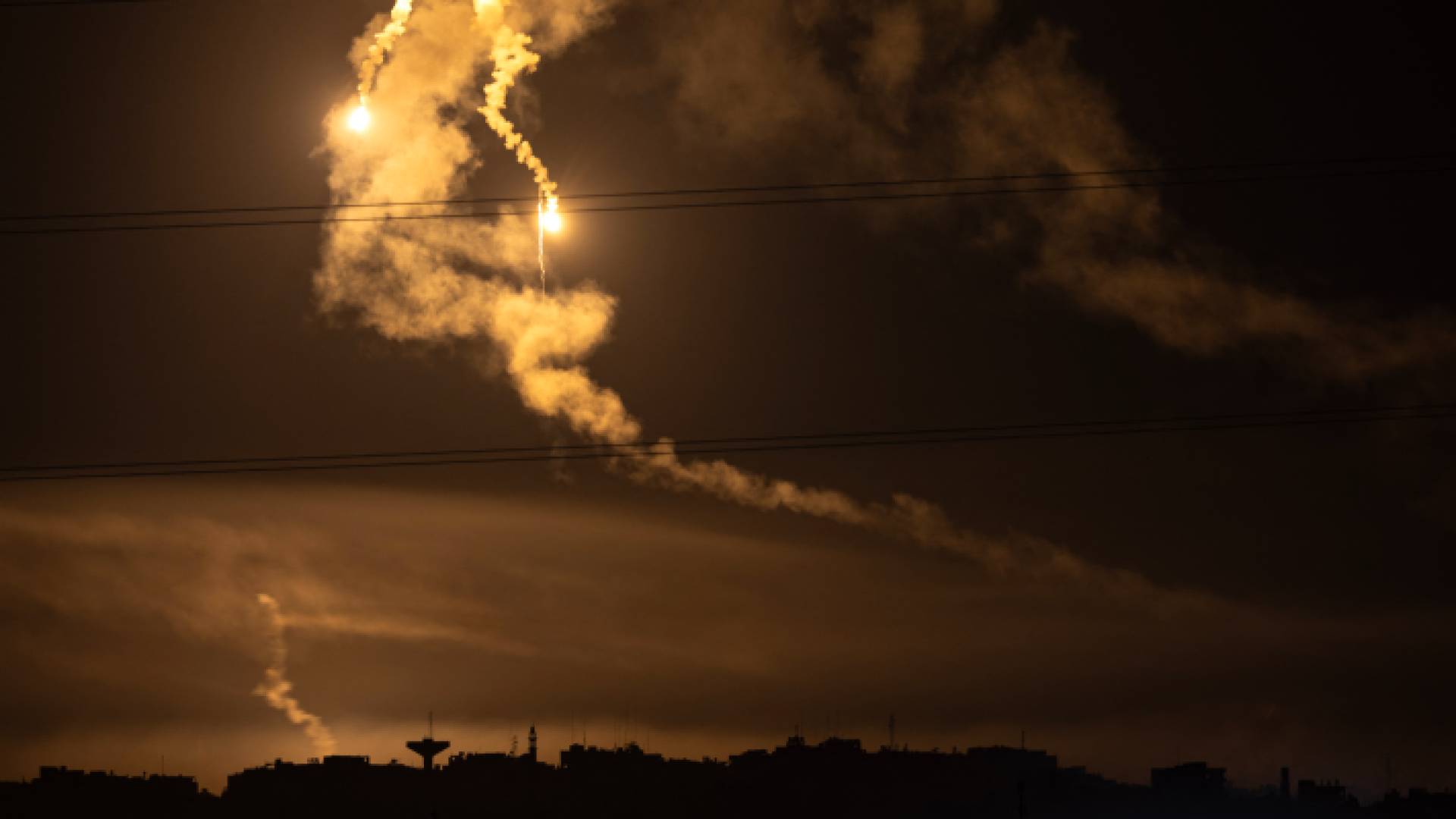 الصورة من قصف الاحتلال لقطاع غزة