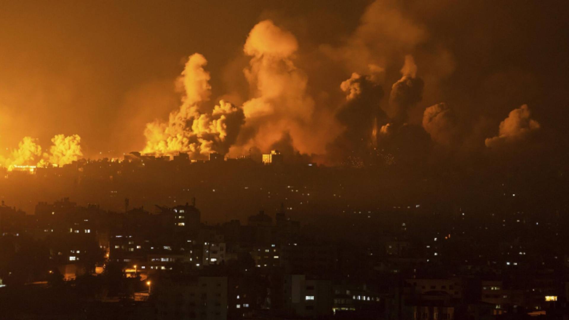 قصف عنيف في قطاع غزة