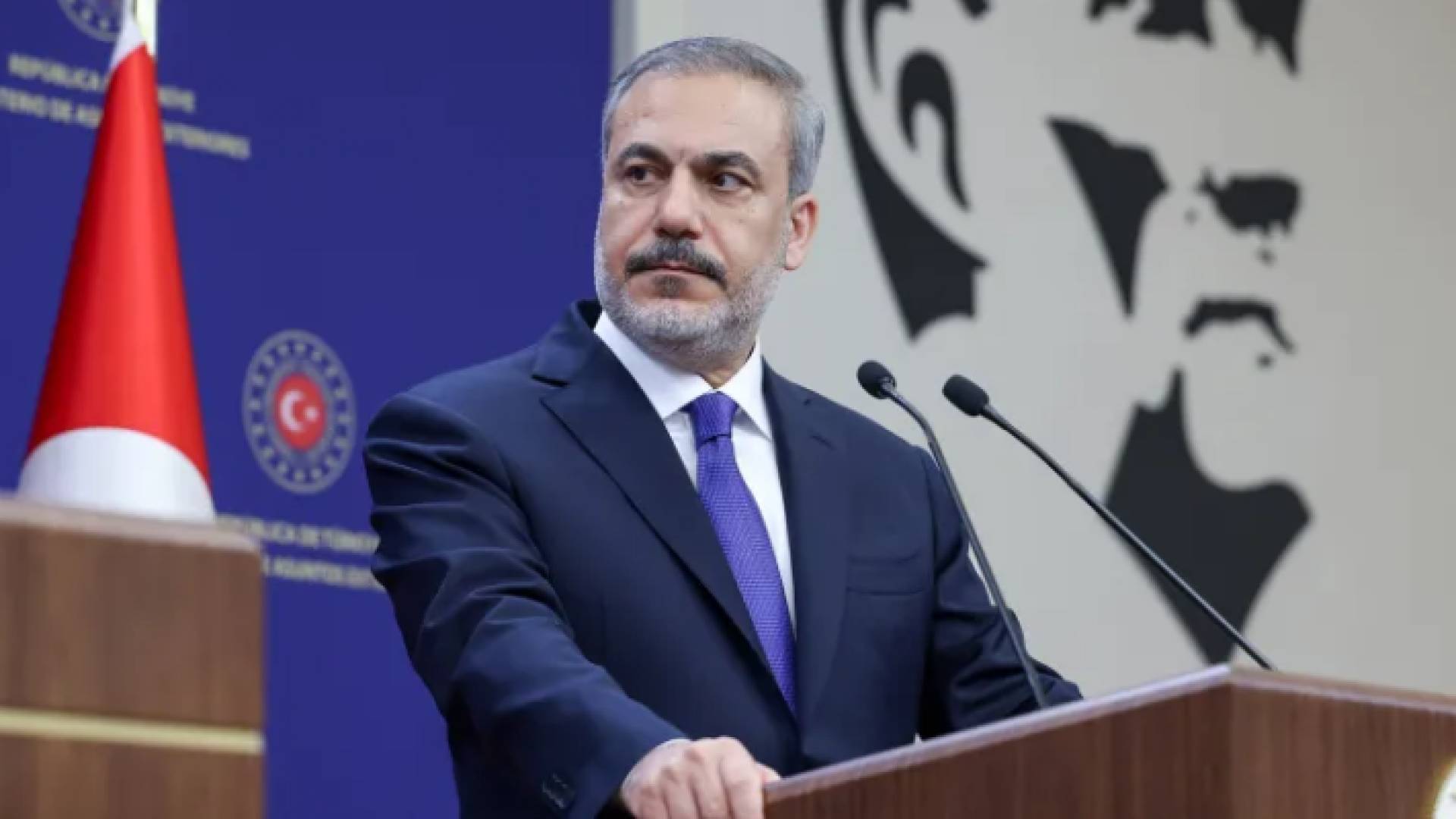 وزير الخارجية التركي هاكان فيدان