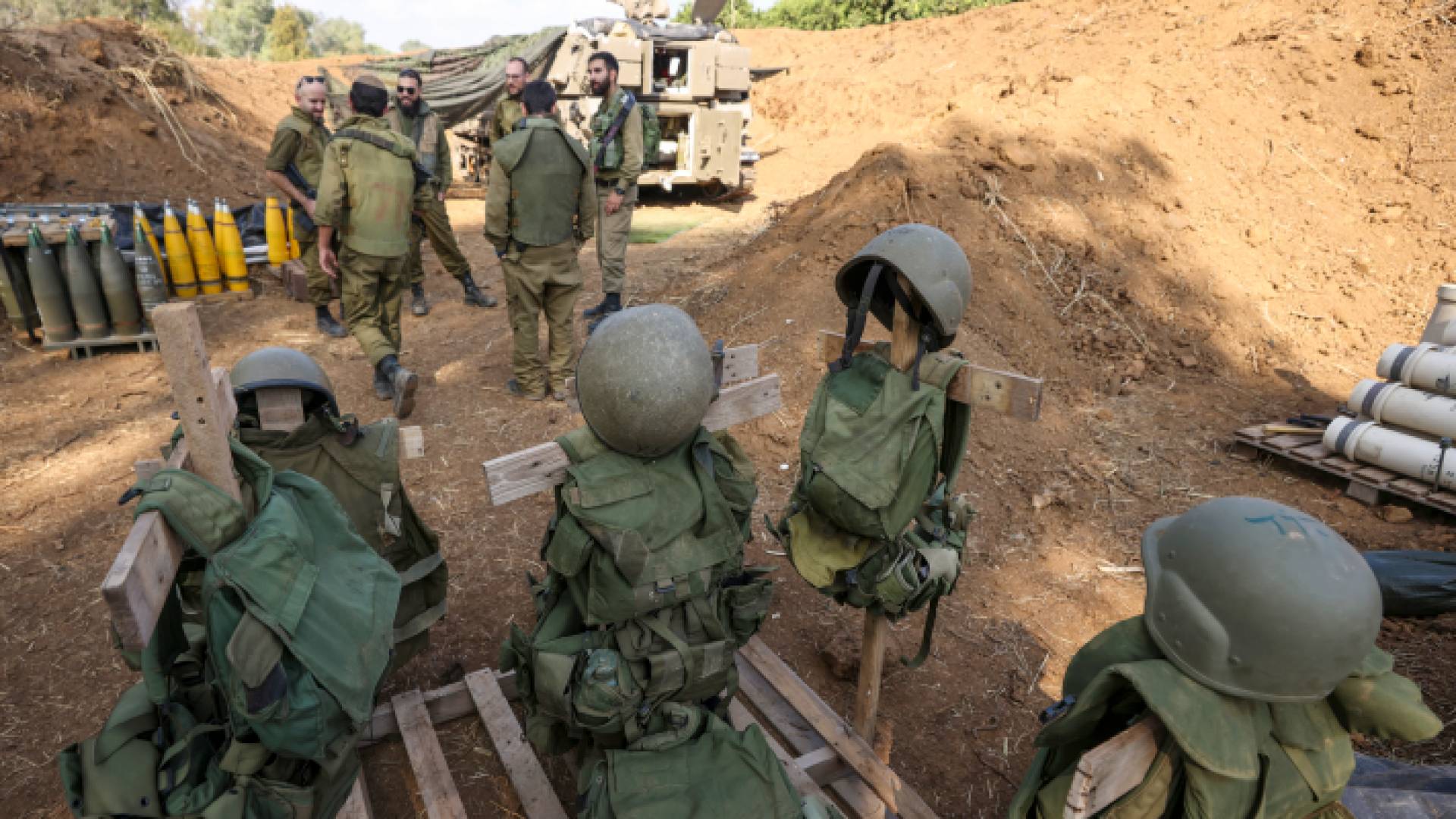 قوات الاحتلال قرب الحدود اللبنانية الجنوبية