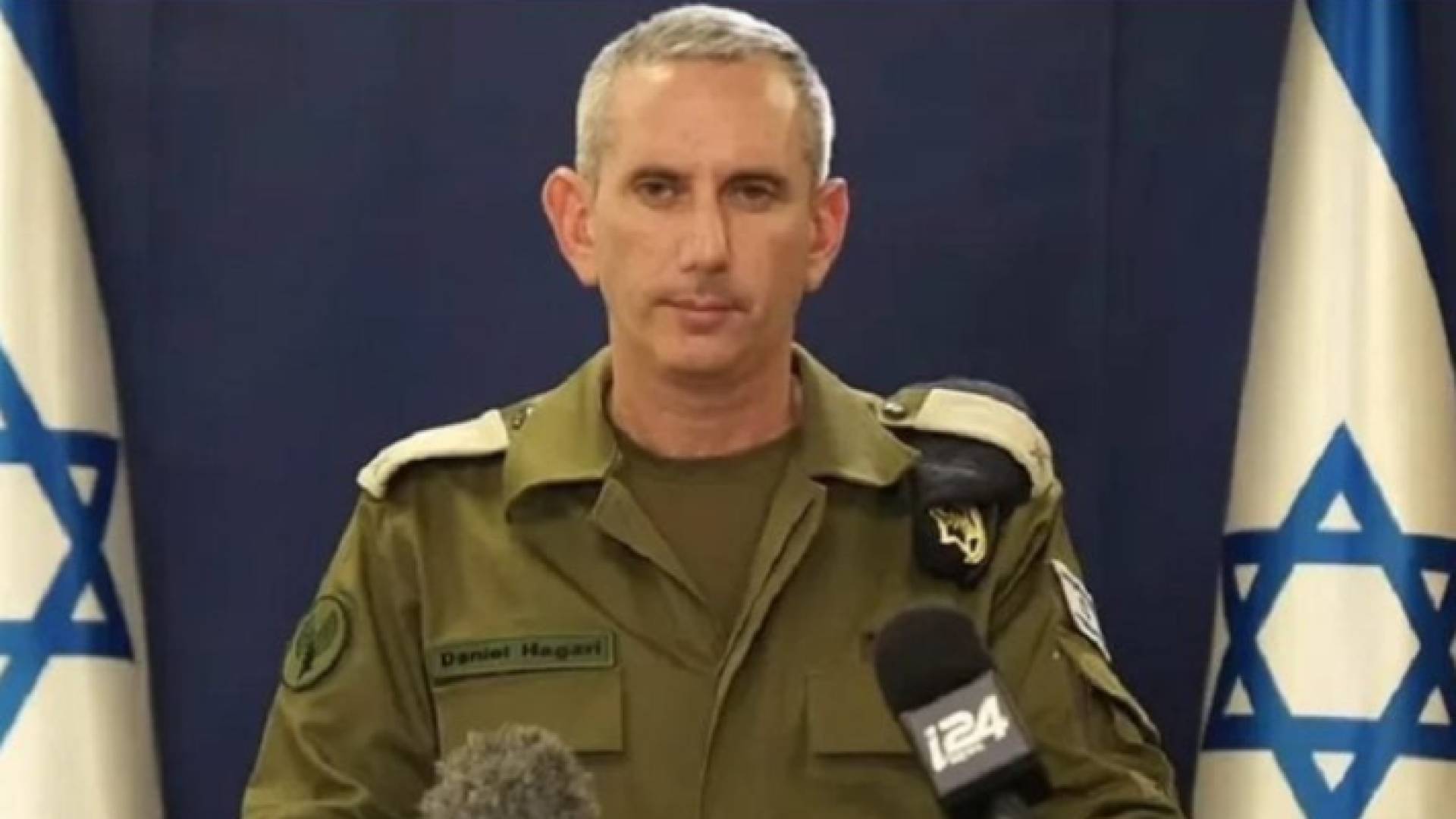 المتحدث باسم جيش الاحتلال دانيال هاغاري