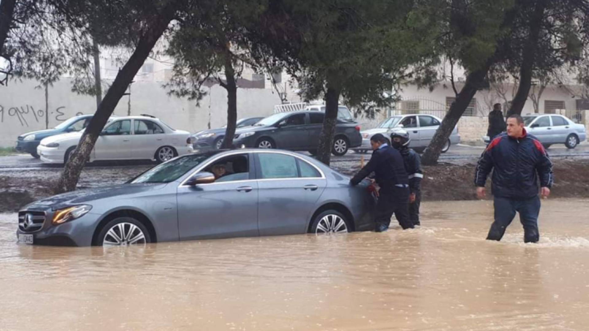 سيول جراء أمطار غزيرة في الأردن "أرشيفية"