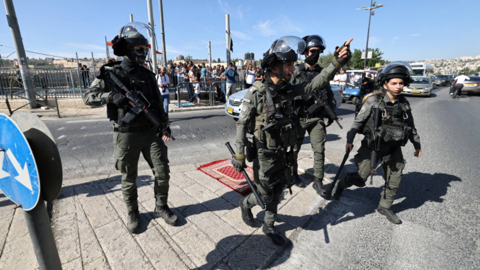 أفراد من قوات الاحتلال