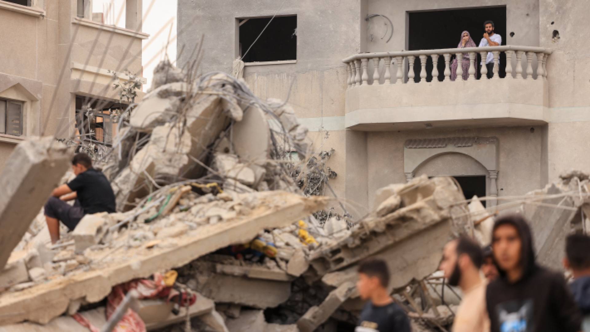 من الدمار الذي تسبب به الاحتلال الإسرائيلي في قطاع غزة