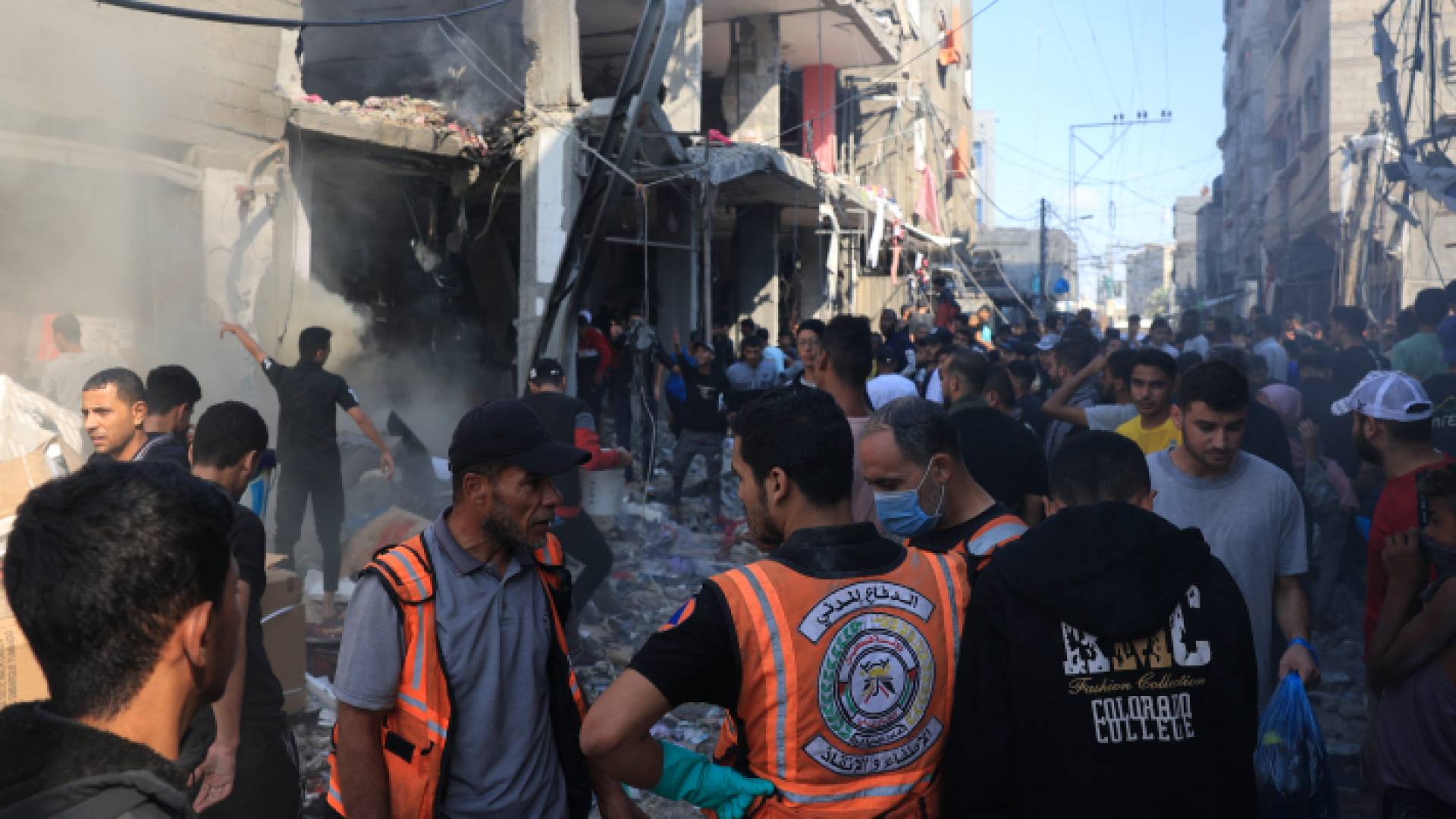 من الدمار الذي تسبب به الاحتلال الإسرائيلي في قطاع غزة