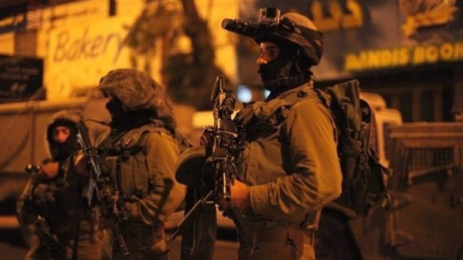 جيش الاحتلال خلال اقتحام مدن فلسطينية