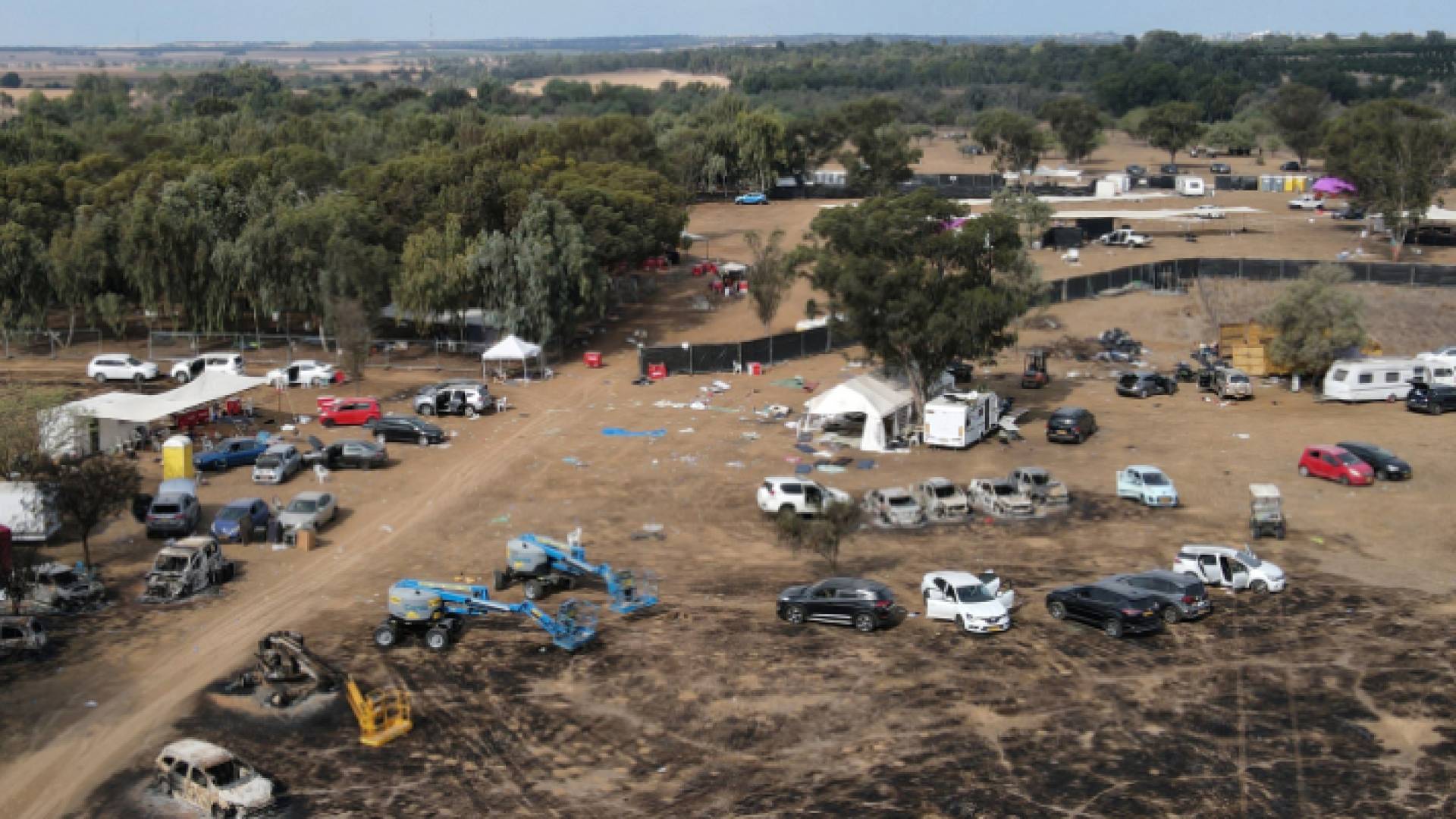 من موقع حفل الطبيعة في السابع من تشرين الأول