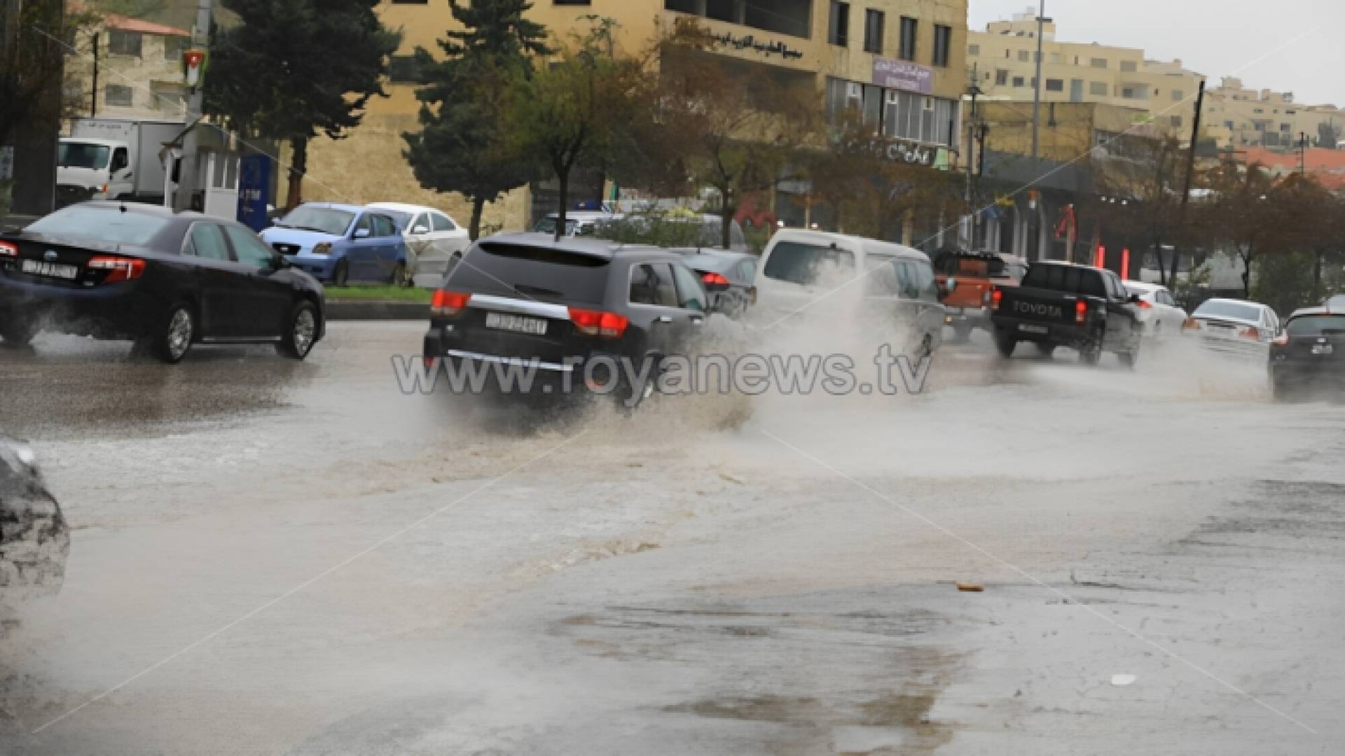 تساقط أمطار - العاصمة عمان