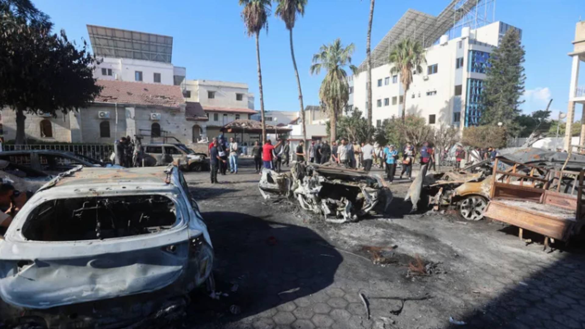 محيط المستشفى المعمداني - أرشيفية