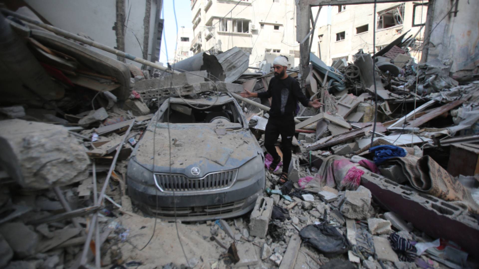 من الدمار الذي تسبب به الاحتلال الإسرائيلي في قطاع غزة