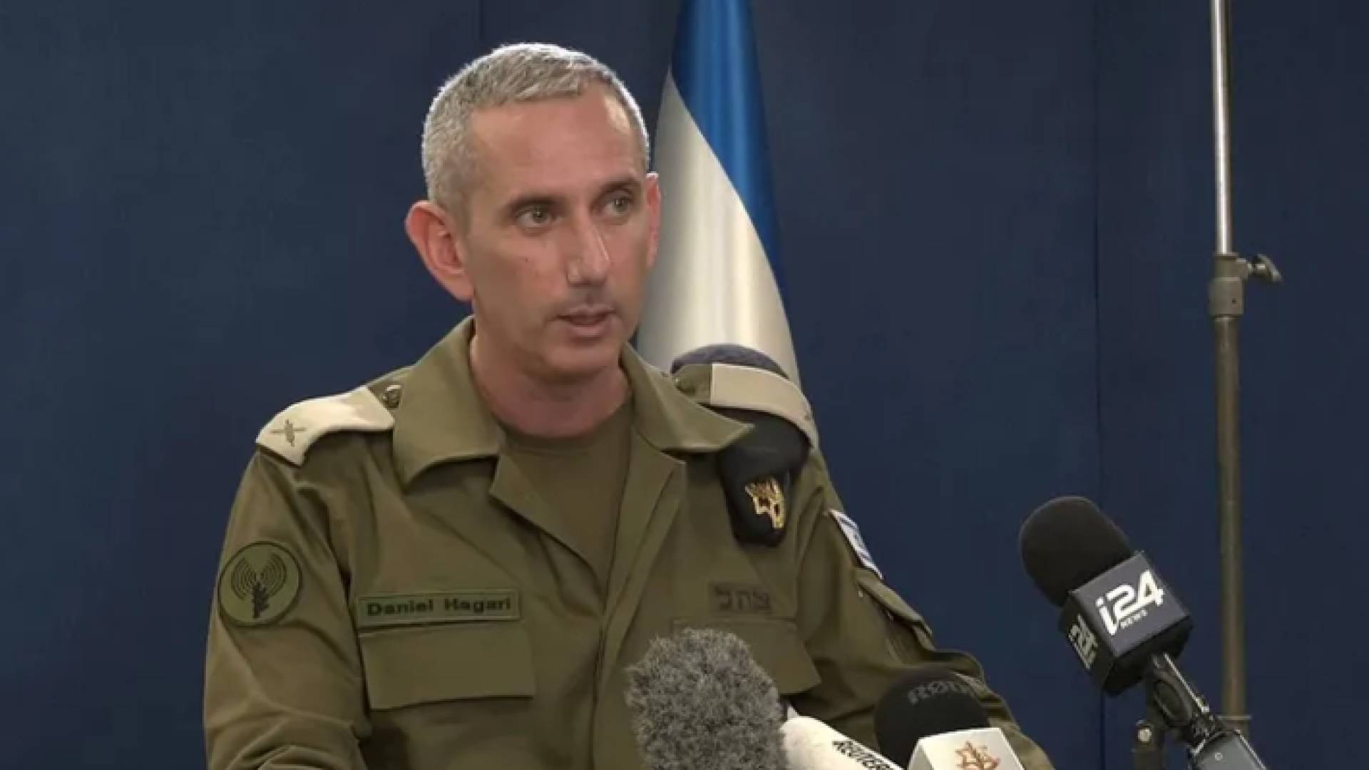 الناطق باسم جيش الاحتلال دانيال هاغاري