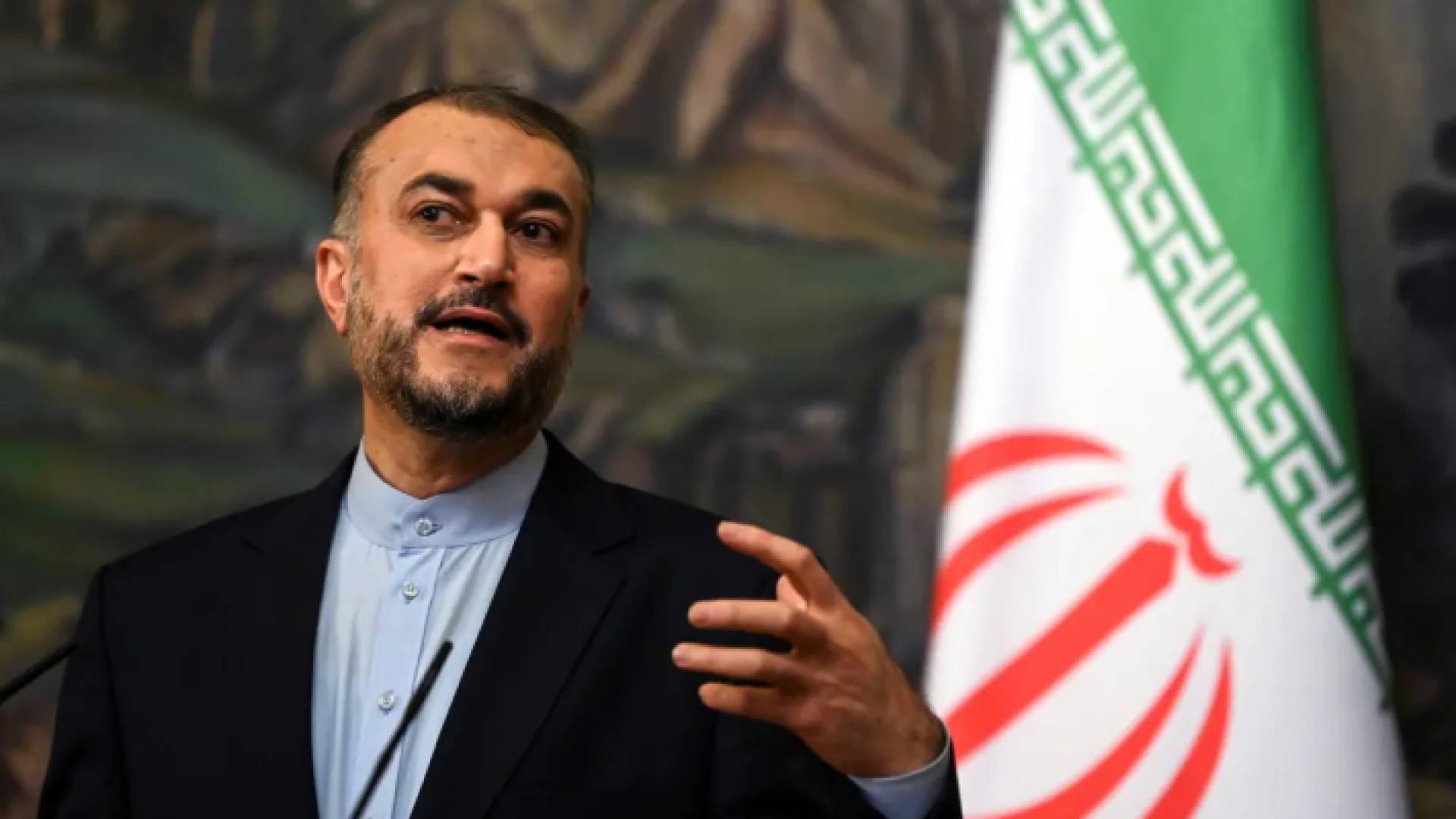 وزير الخارجية الإيرانية حسين أمير عبد اللهيان